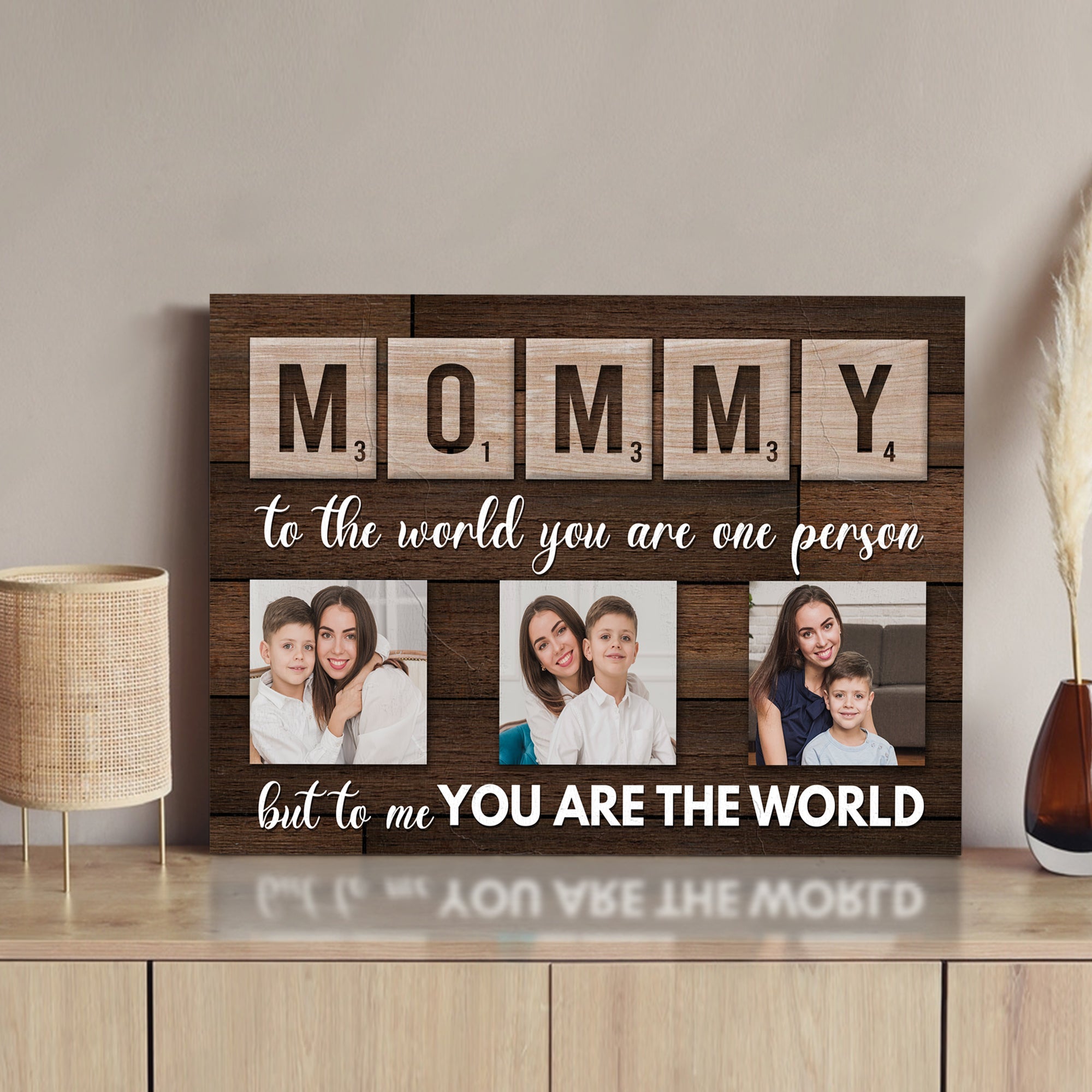 Mother's Day Sign To Me You Are The World on sale at MyriadMart