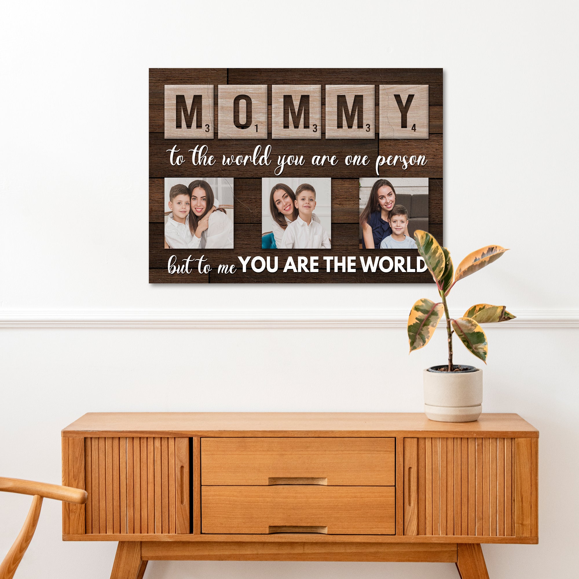 Mother's Day Sign To Me You Are The World on sale at MyriadMart