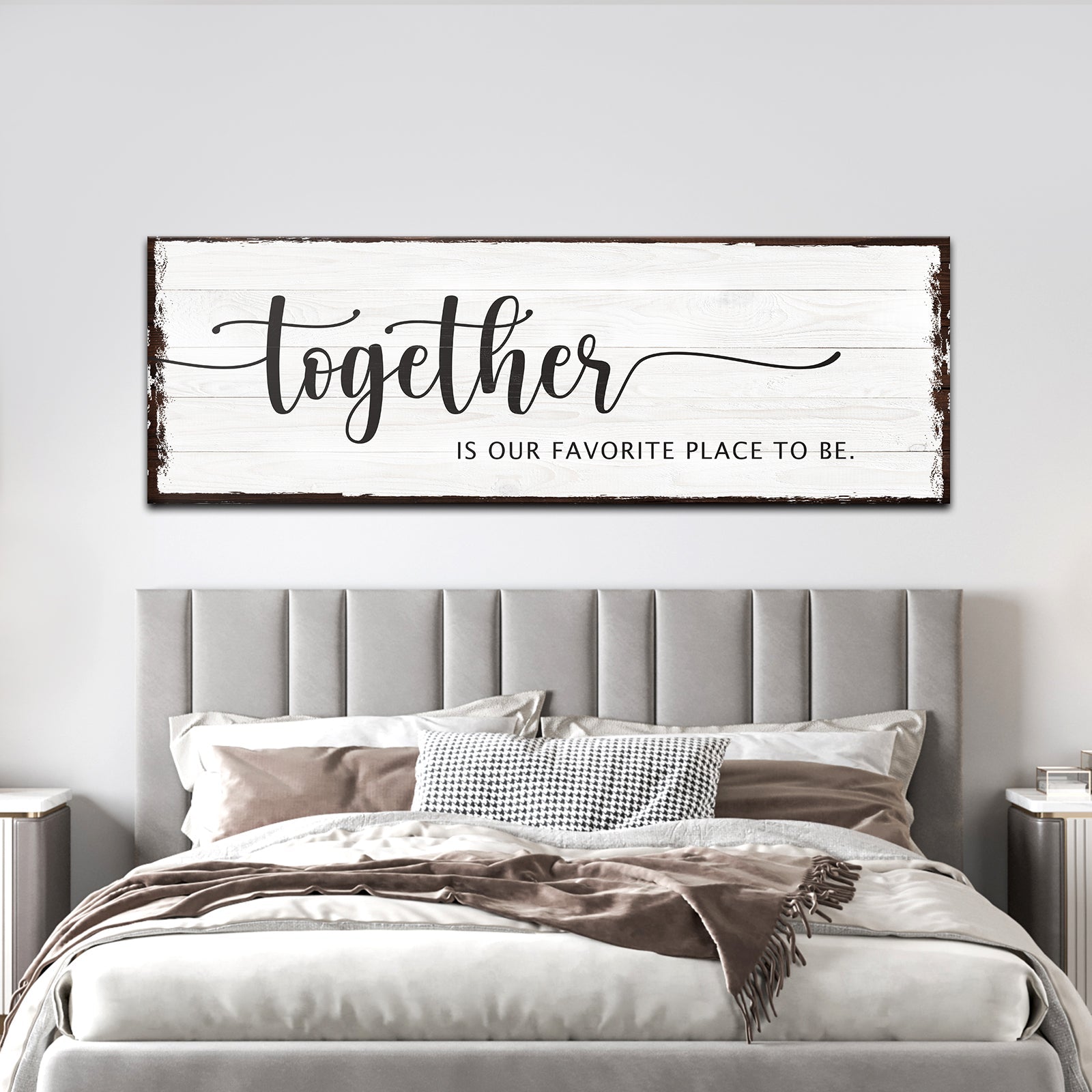 Together Is Our Place To Be Sign on sale at MyriadMart