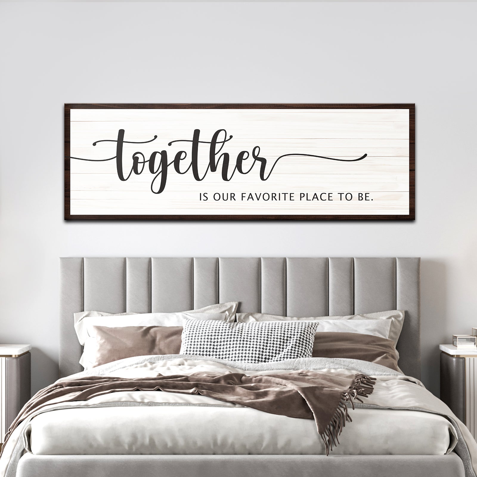 Together Is Our Place To Be Sign on sale at MyriadMart