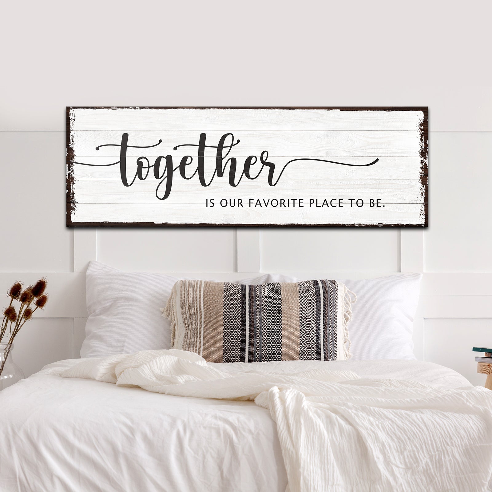 Together Is Our Place To Be Sign on sale at MyriadMart