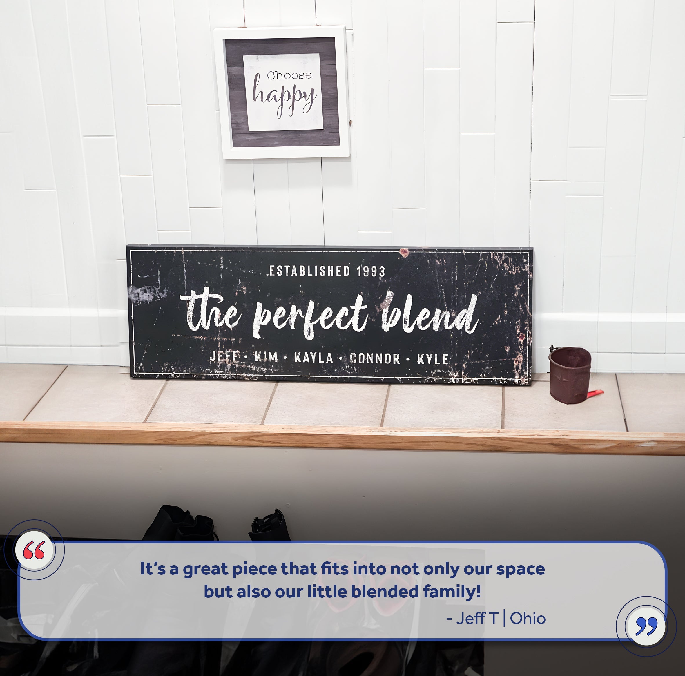 The Perfect Blend Sign III on sale at MyriadMart