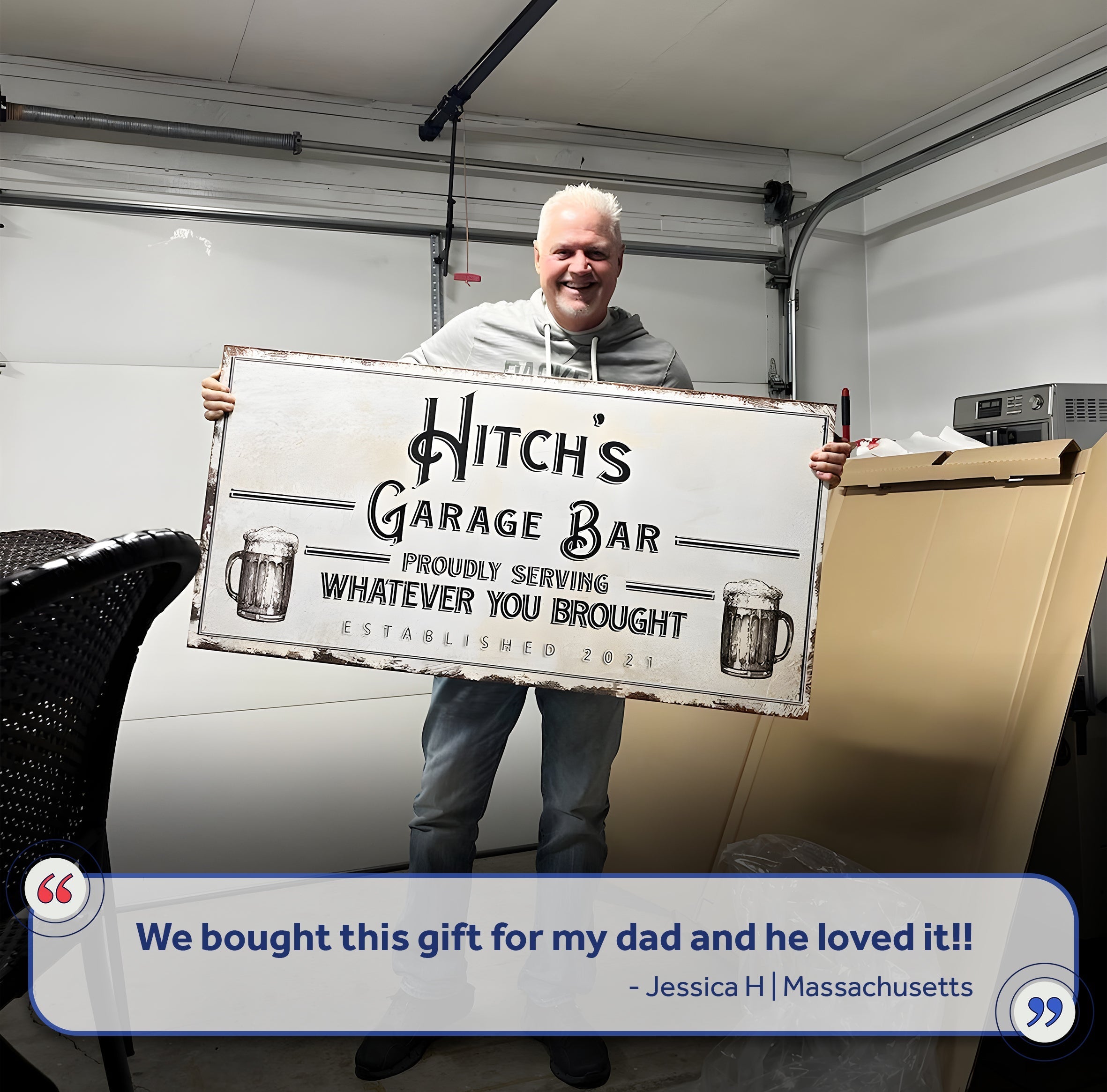 Garage Bar Sign on sale at MyriadMart