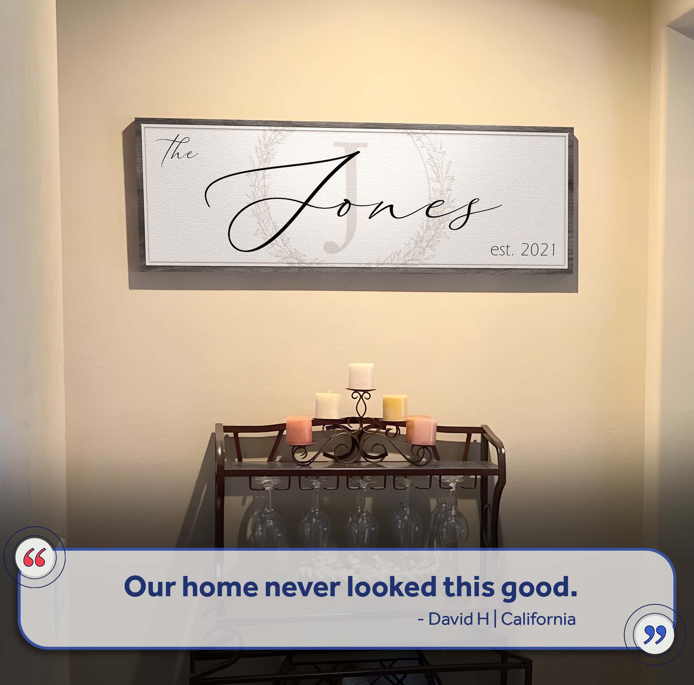 Family Sign XVII on sale at MyriadMart