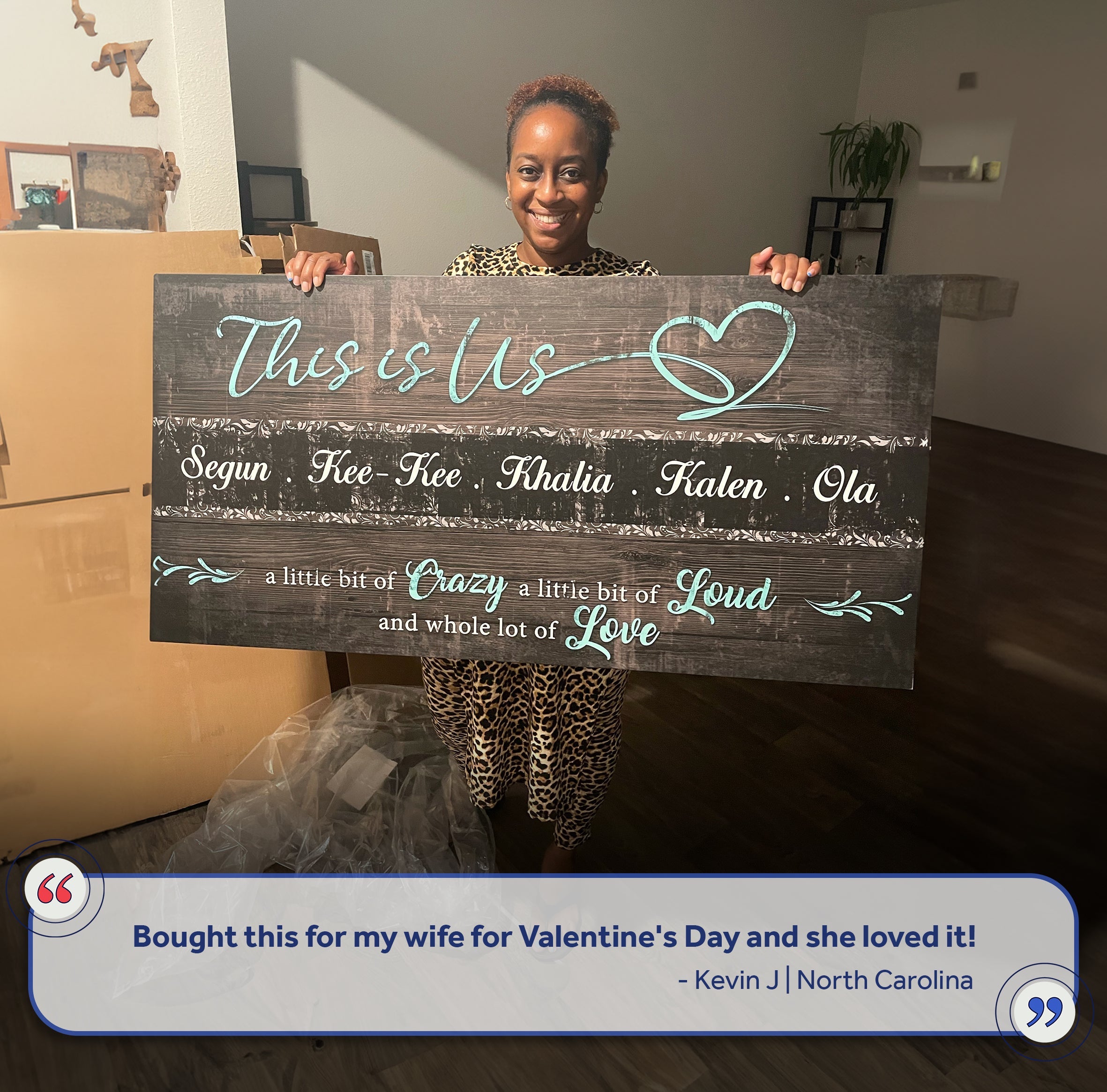 This is Us Family Sign on sale at MyriadMart