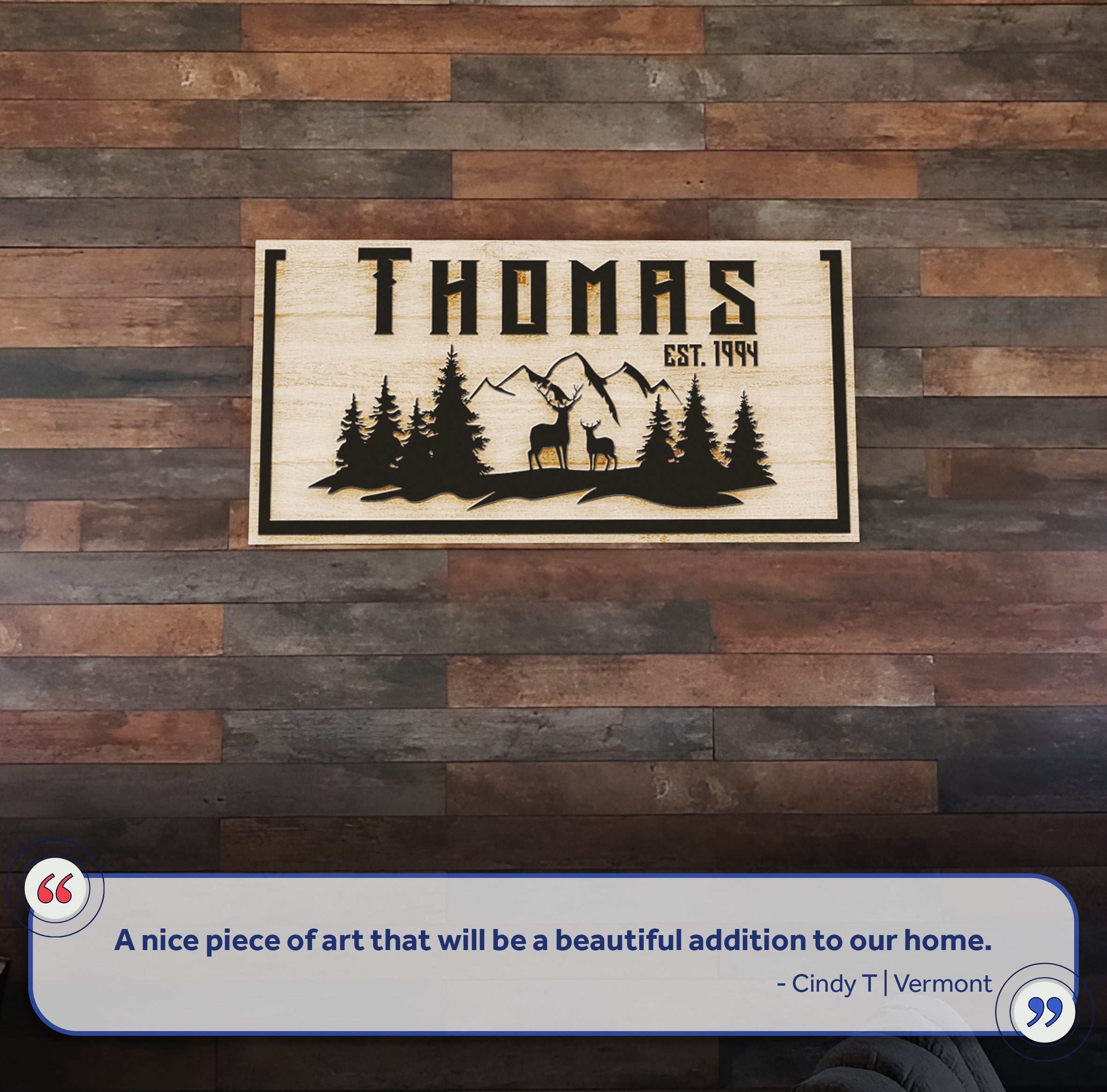 Family Mountain Sign III on sale at MyriadMart