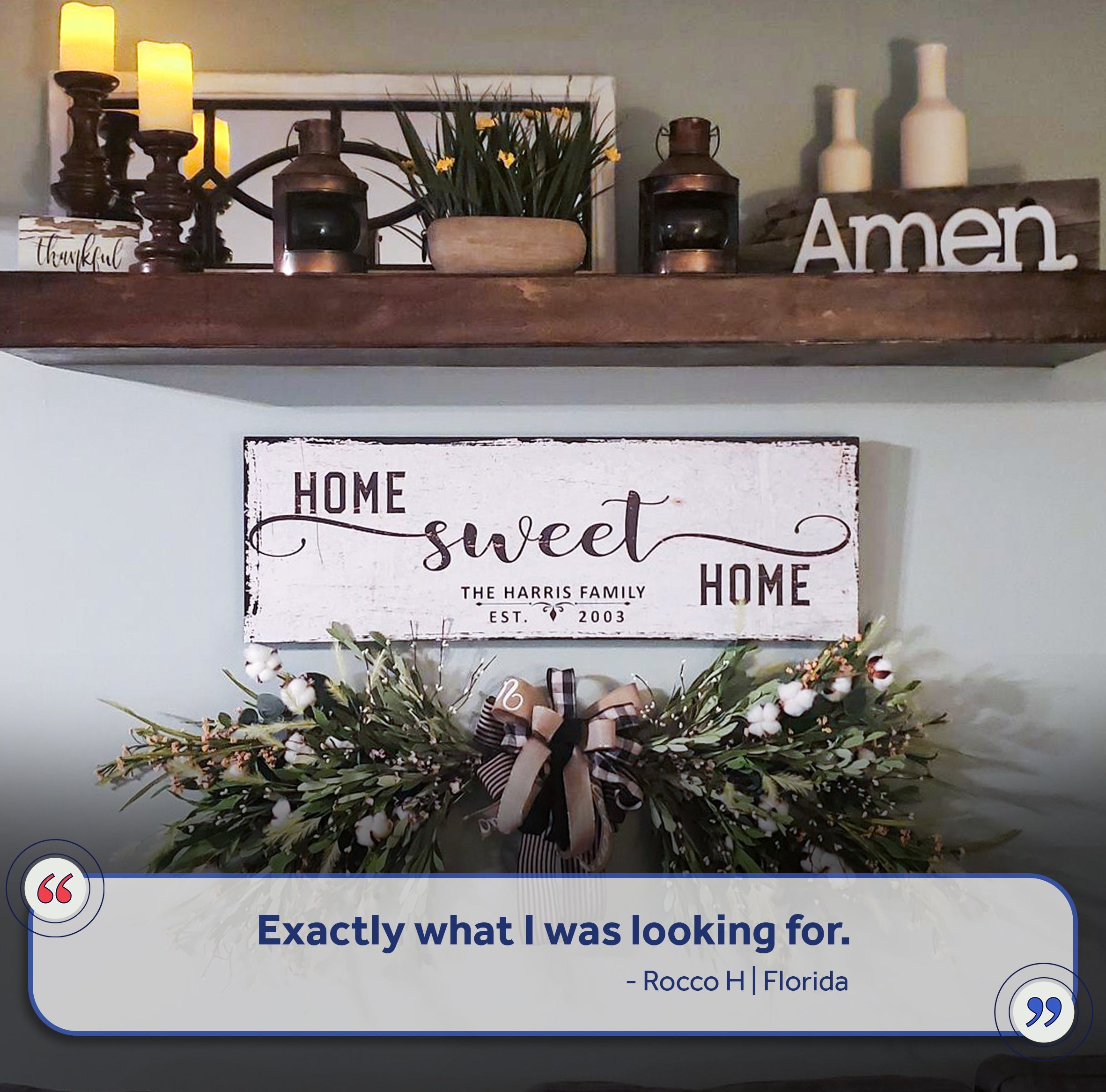 Home Sweet Home Sign on sale at MyriadMart