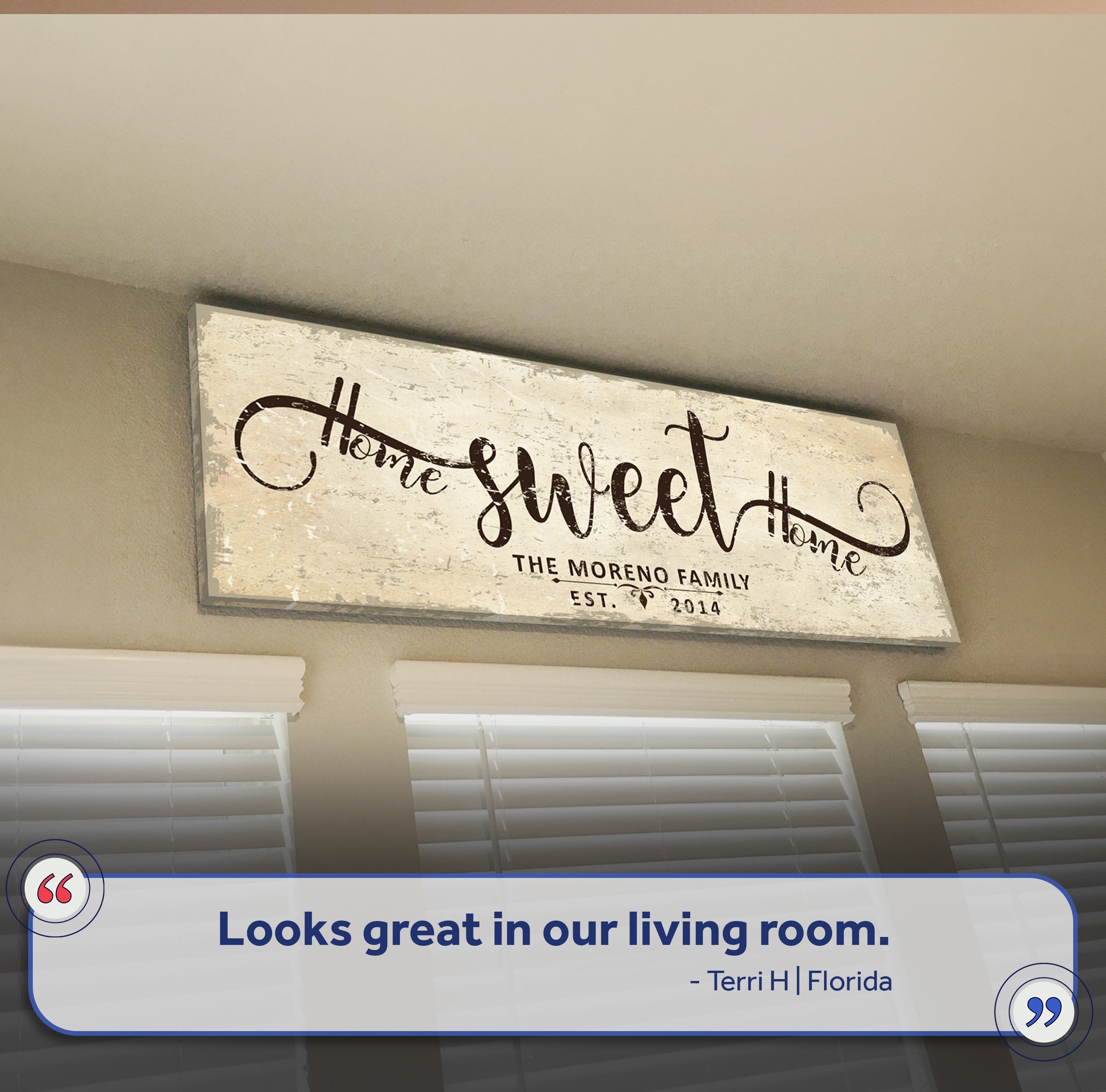 Home Sweet Home Sign VI on sale at MyriadMart