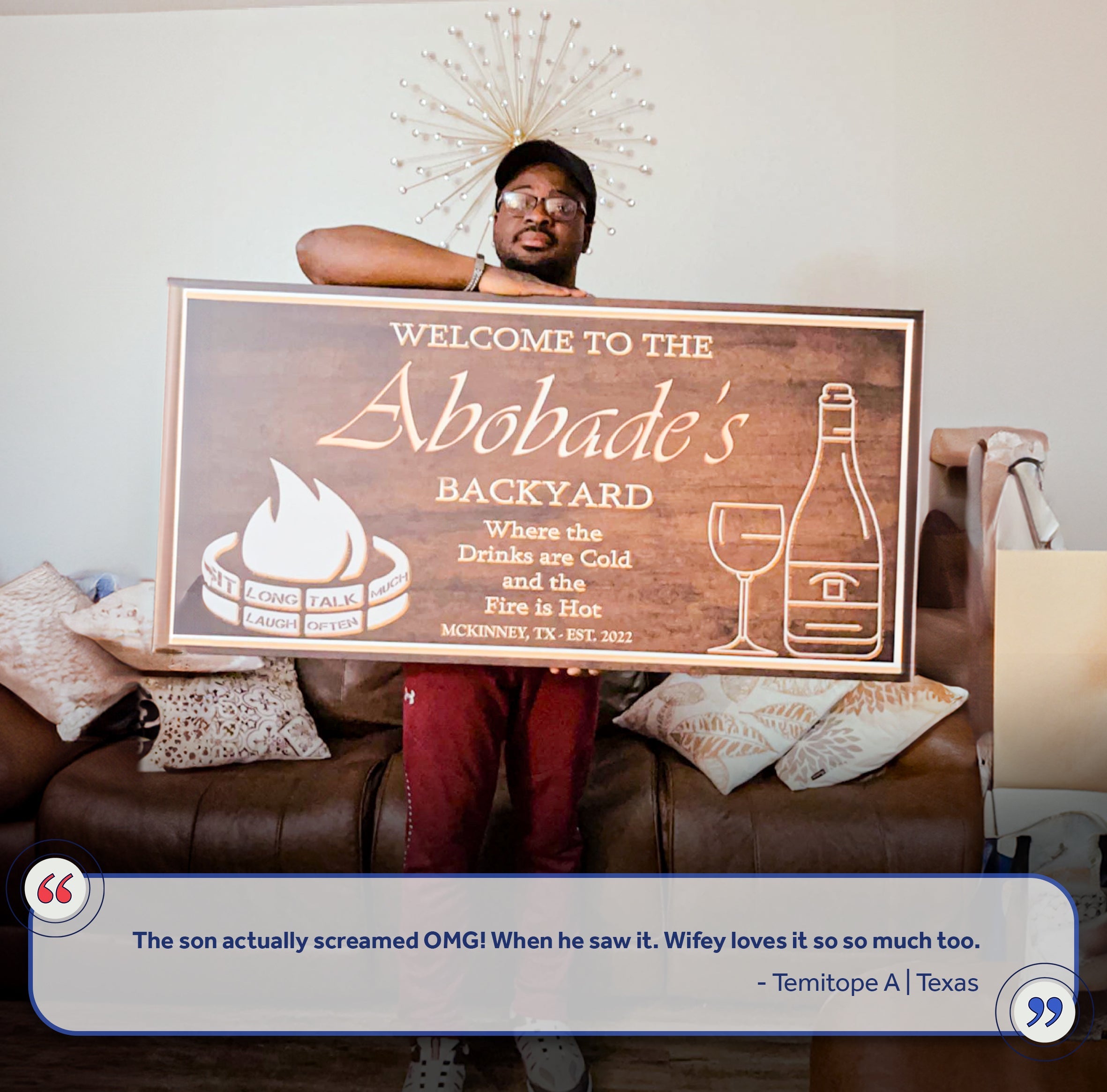 Backyard Sign II on sale at MyriadMart