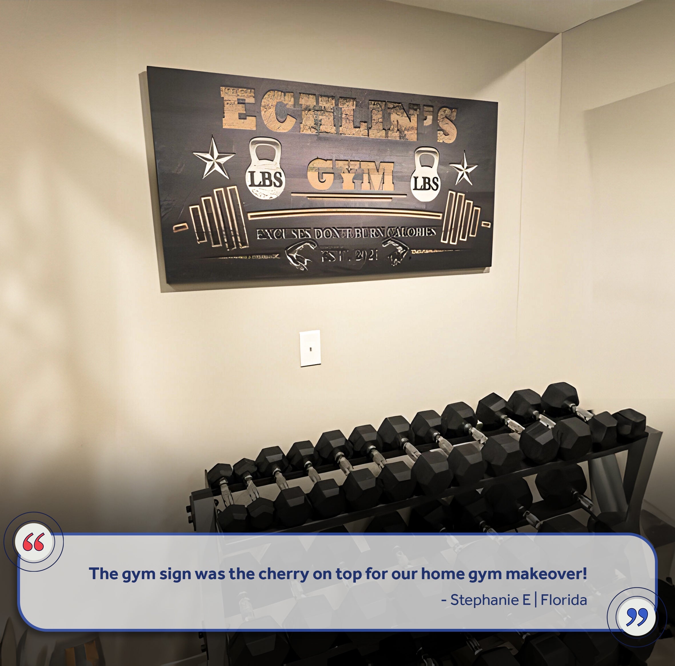 Gym Sign VIII on sale at MyriadMart