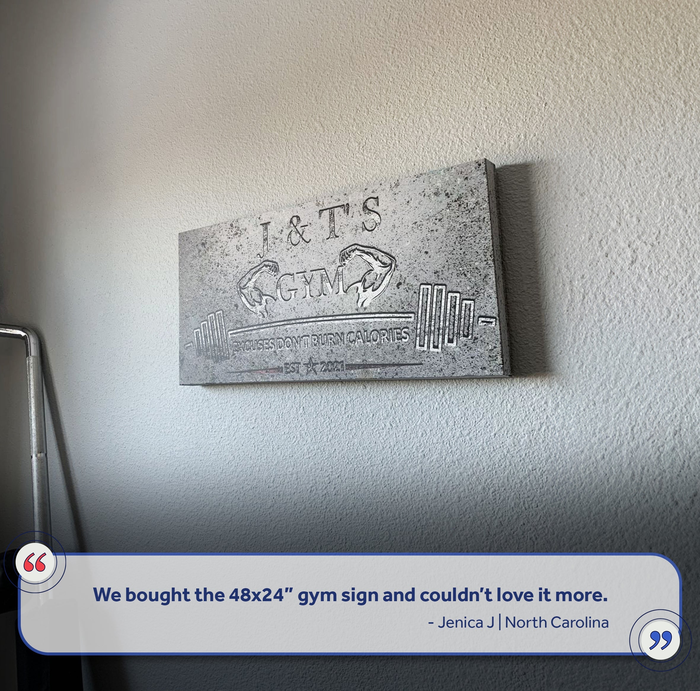 Gym Sign IX on sale at MyriadMart