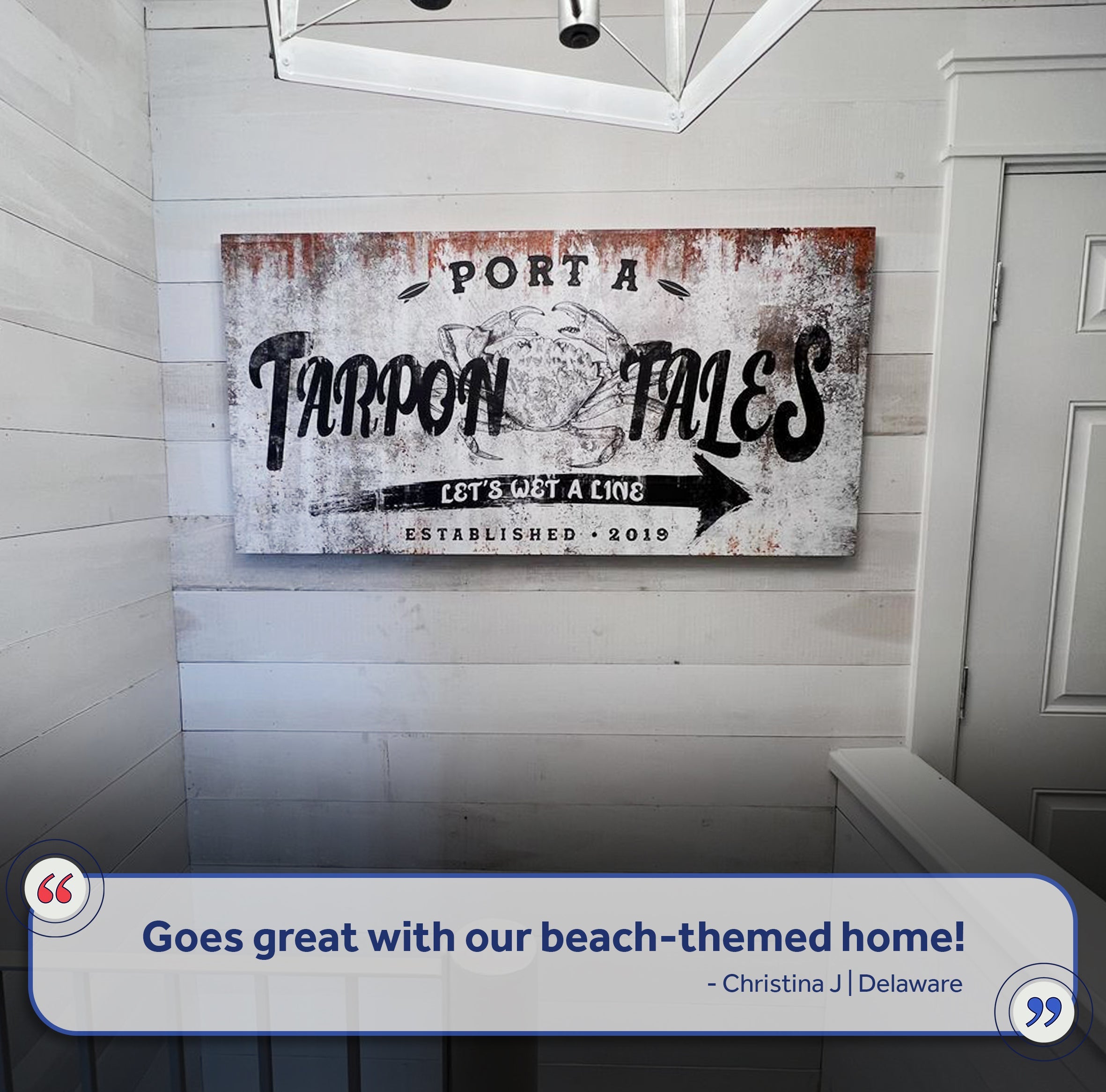 Sand And Surf Sign IV on sale at MyriadMart