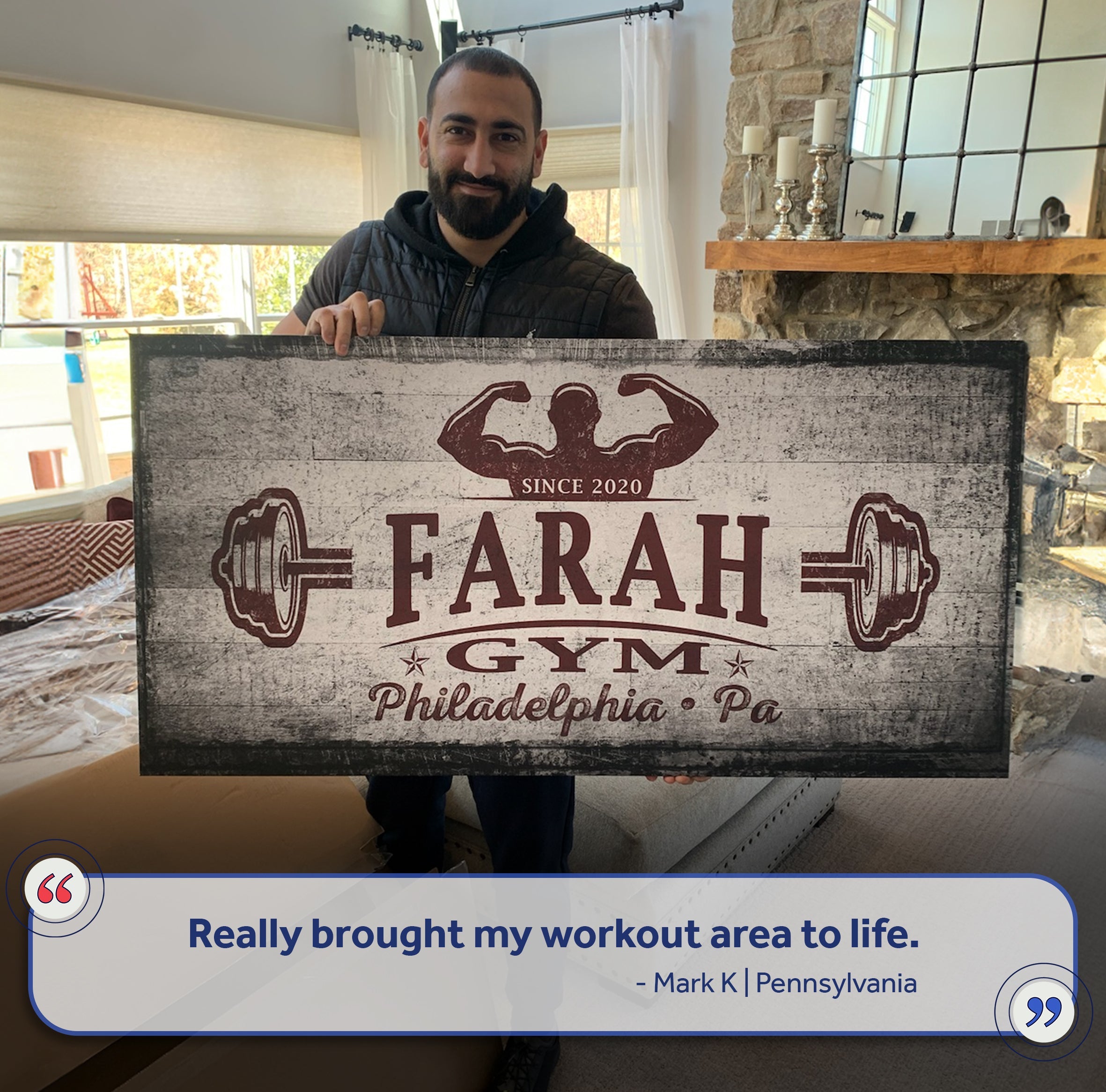 Gym Sign VI on sale at MyriadMart