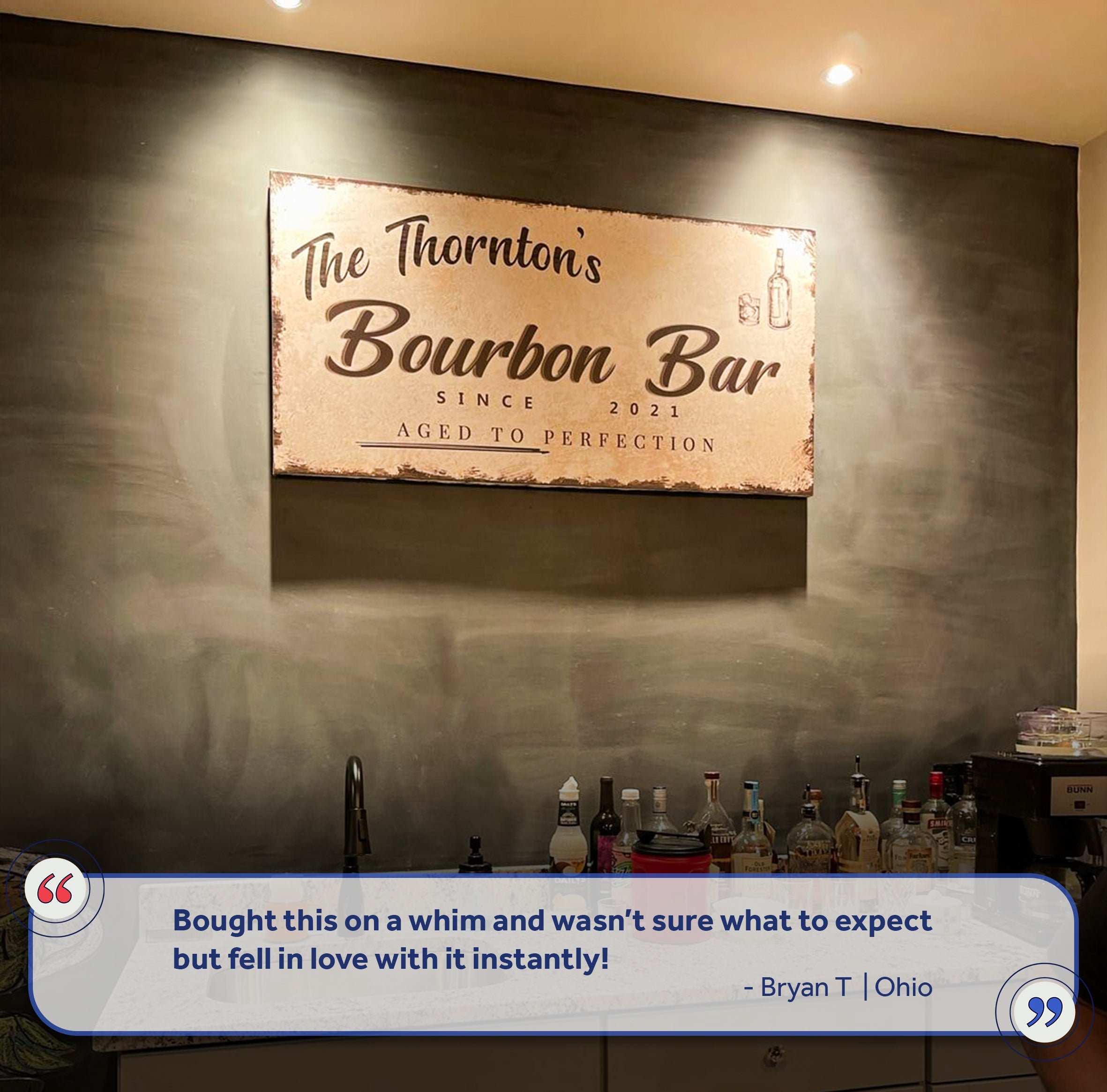 Whiskey Bar Sign IV on sale at MyriadMart