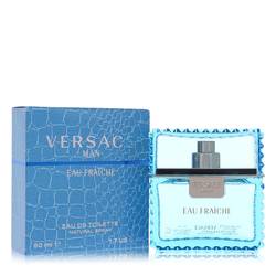 Versace Man Eau Fraiche Eau De Toilette Spray (Blue) By Versace - MyriadMart