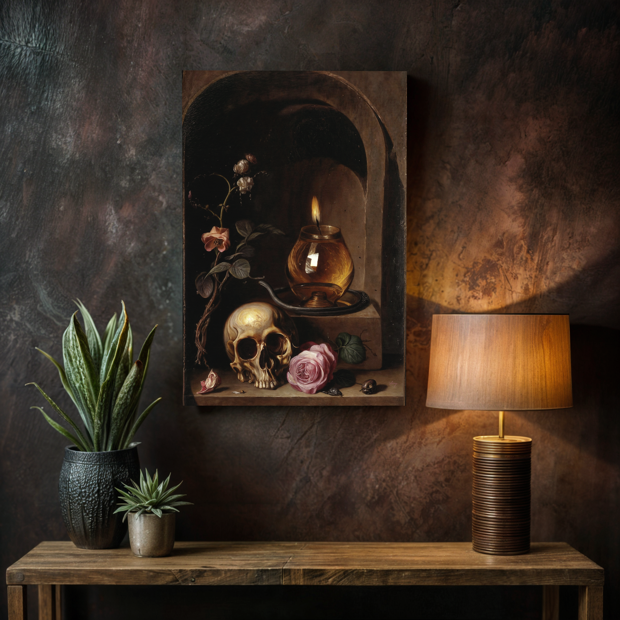 Canvas Print: "Vanitas Vigil" on sale at MyriadMart