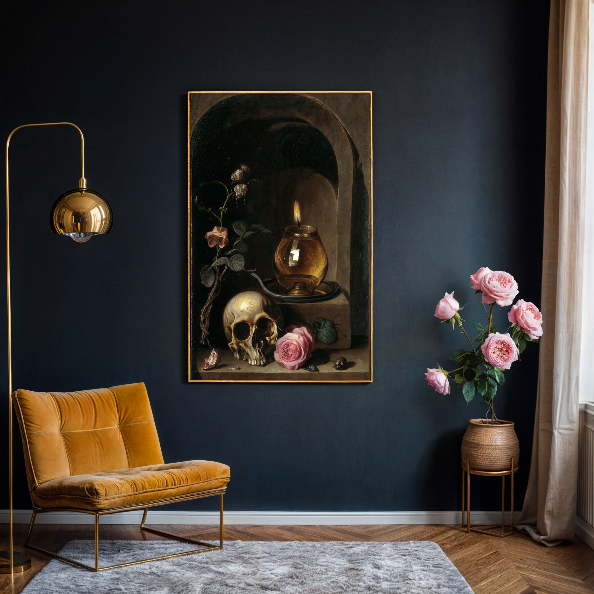 Canvas Print: "Vanitas Vigil" on sale at MyriadMart