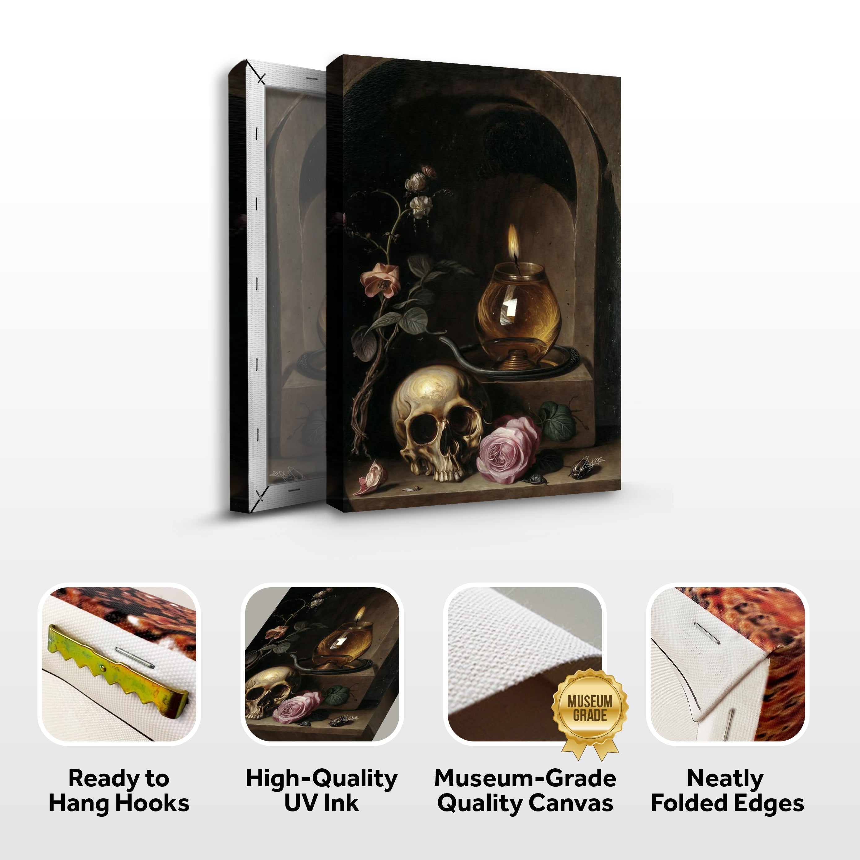 Canvas Print: "Vanitas Vigil" on sale at MyriadMart