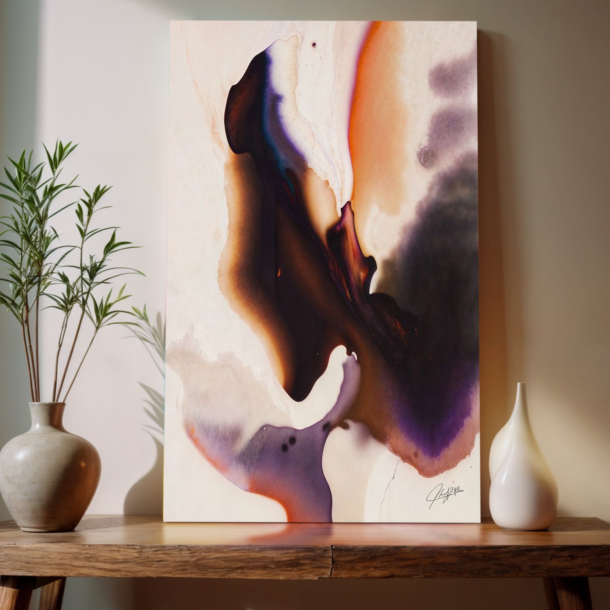 Canvas Print: "Velvet Bloom III" on sale at MyriadMart