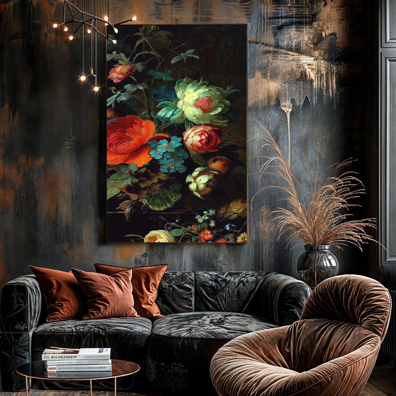 Canvas Print: "Verdant Elegance" on sale at MyriadMart