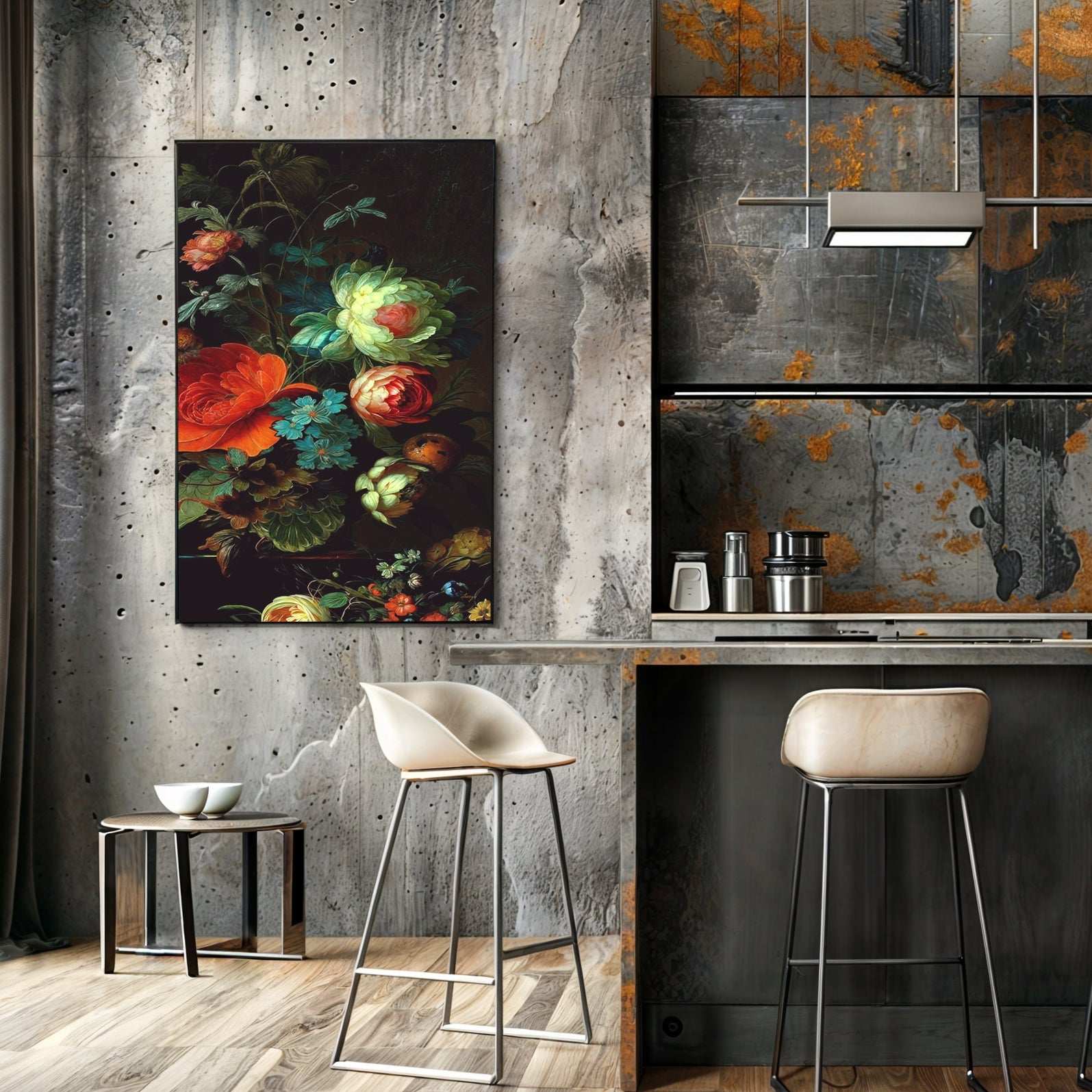 Canvas Print: "Verdant Elegance" on sale at MyriadMart