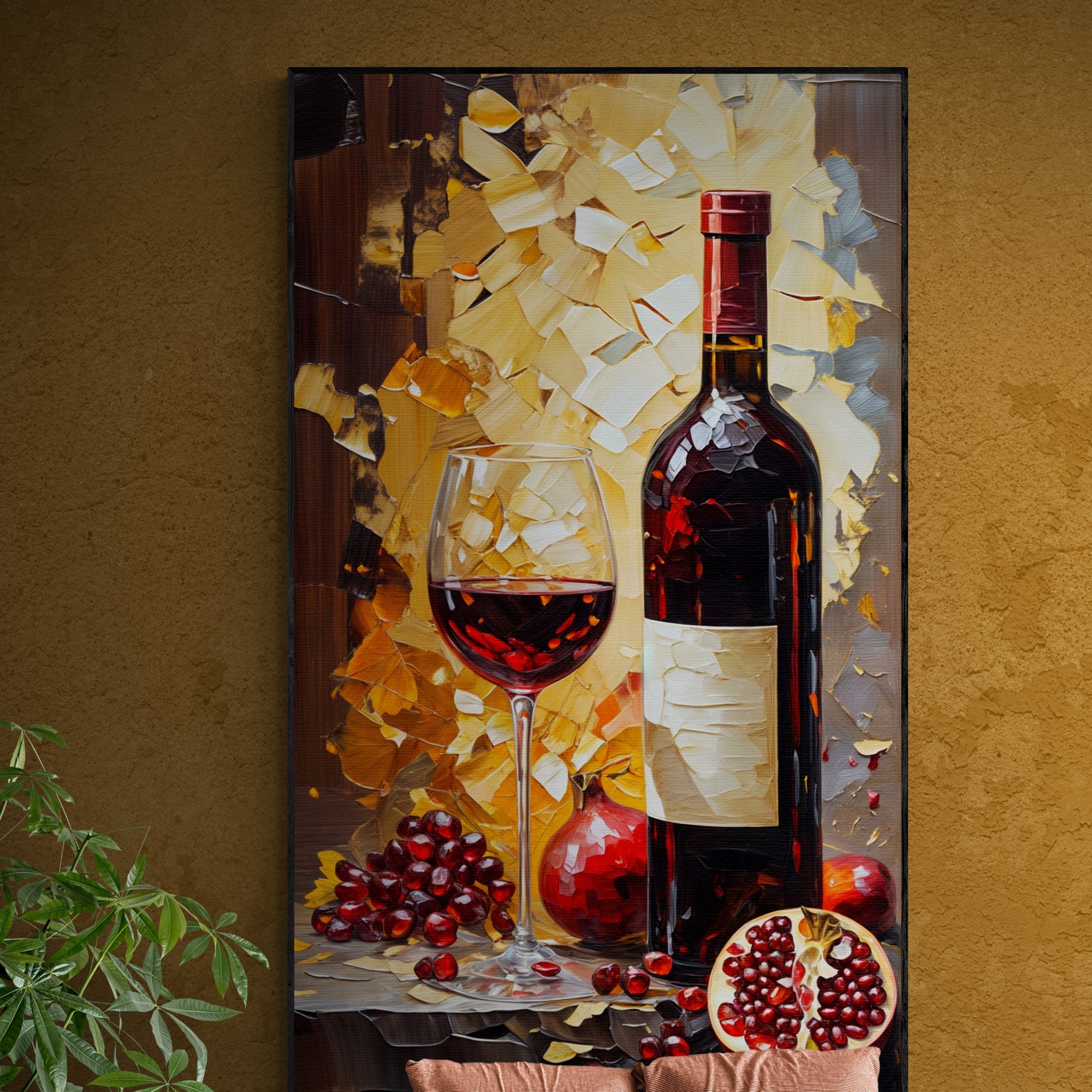 Canvas Print: "Vinous Harvest" on sale at MyriadMart