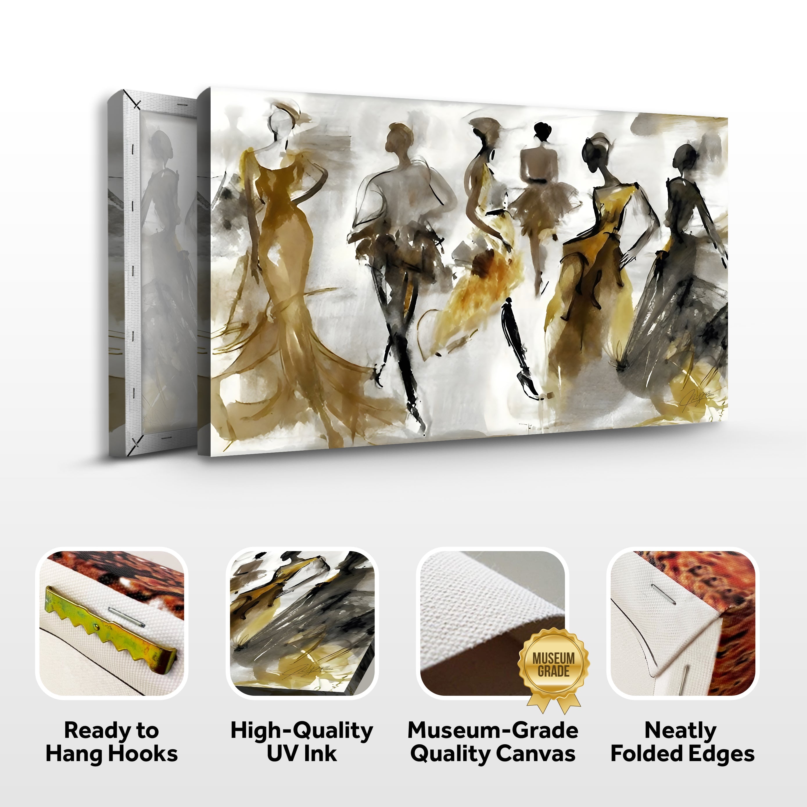 Canvas Print: "Time Whispers" on sale at MyriadMart