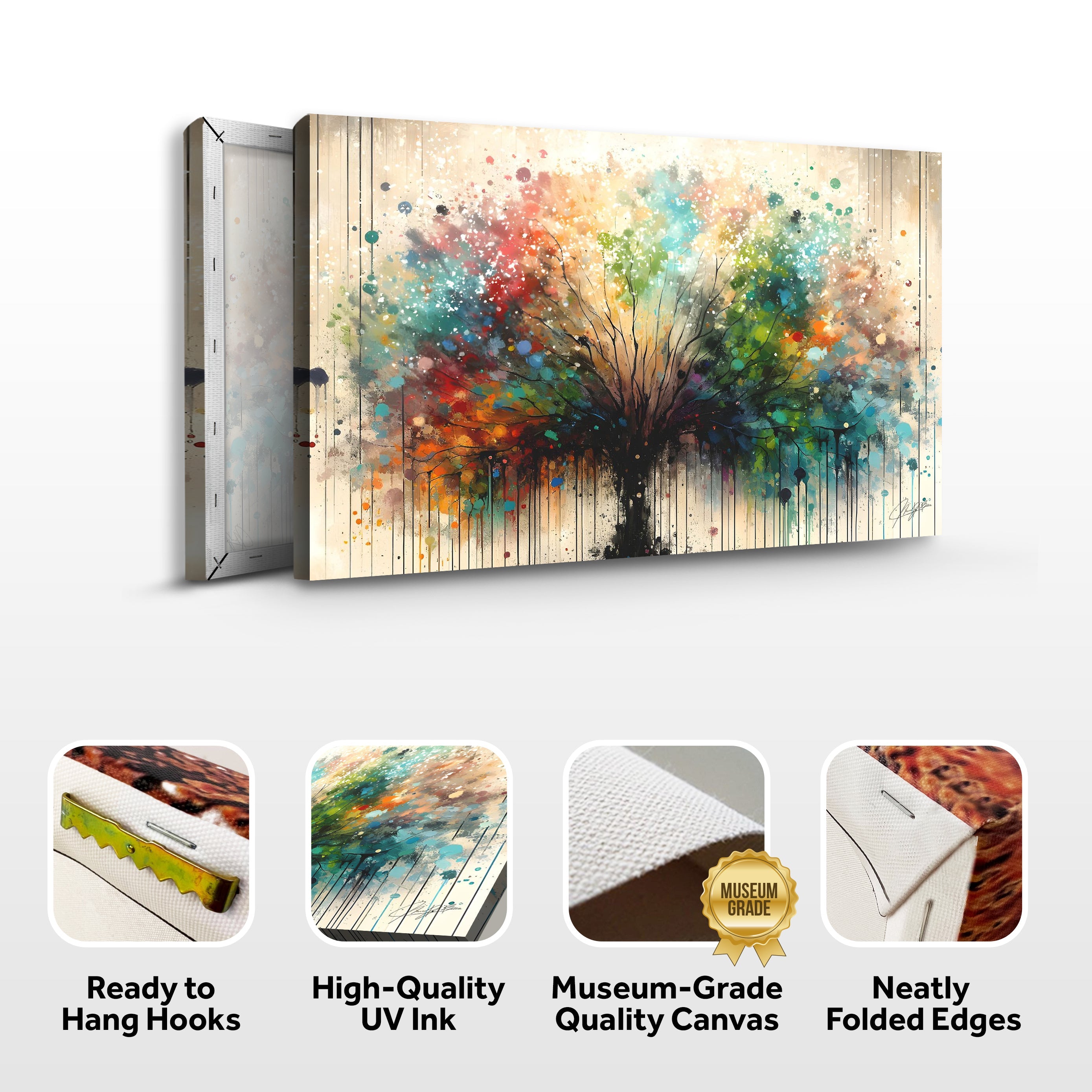 Canvas Print: "Season Spectrum" on sale at MyriadMart
