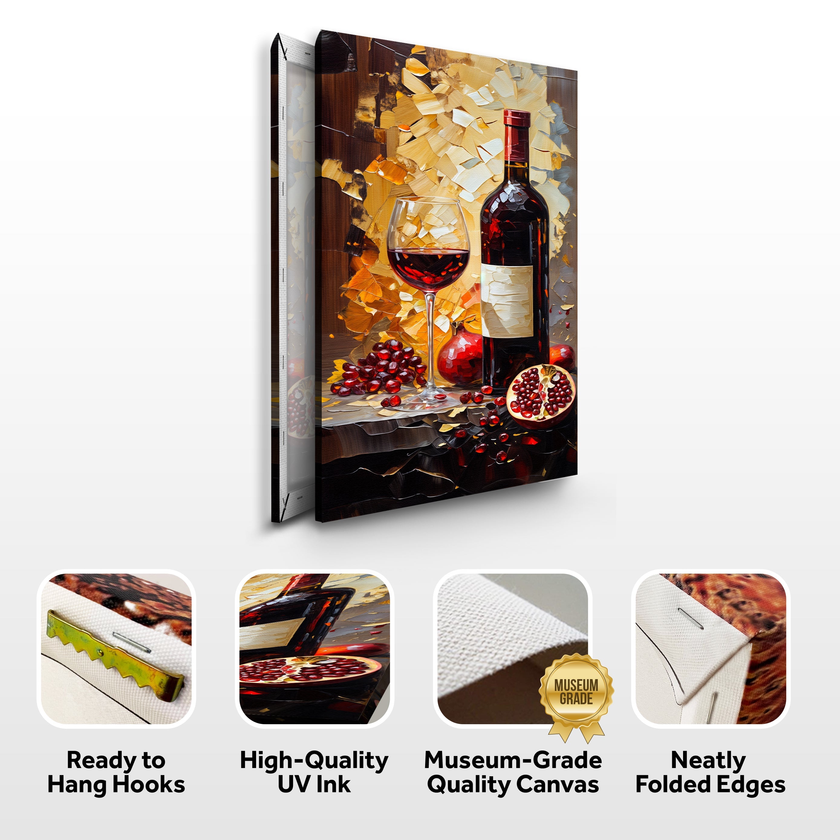 Canvas Print: "Vinous Harvest" on sale at MyriadMart