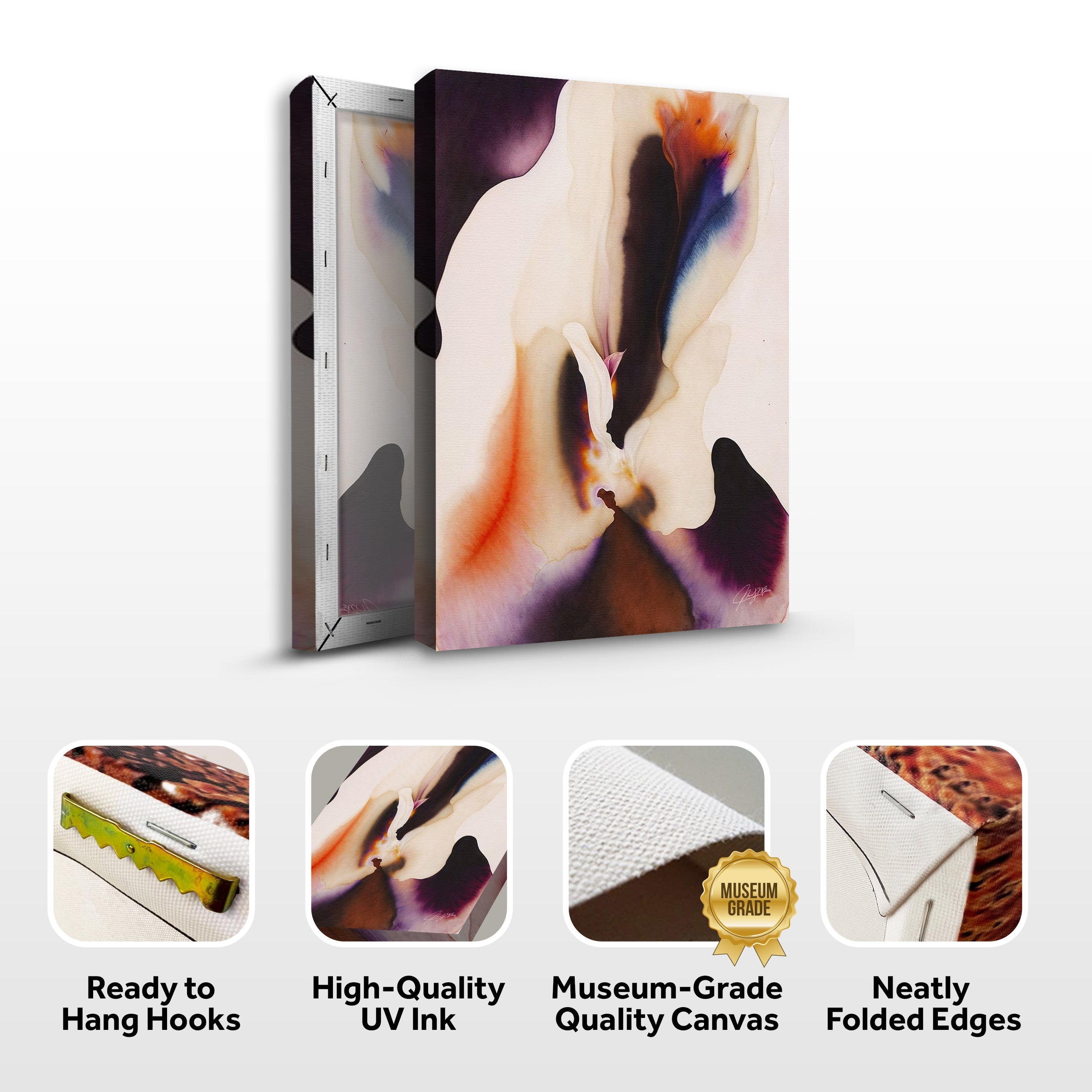 Canvas Print: "Velvet Bloom II" on sale at MyriadMart