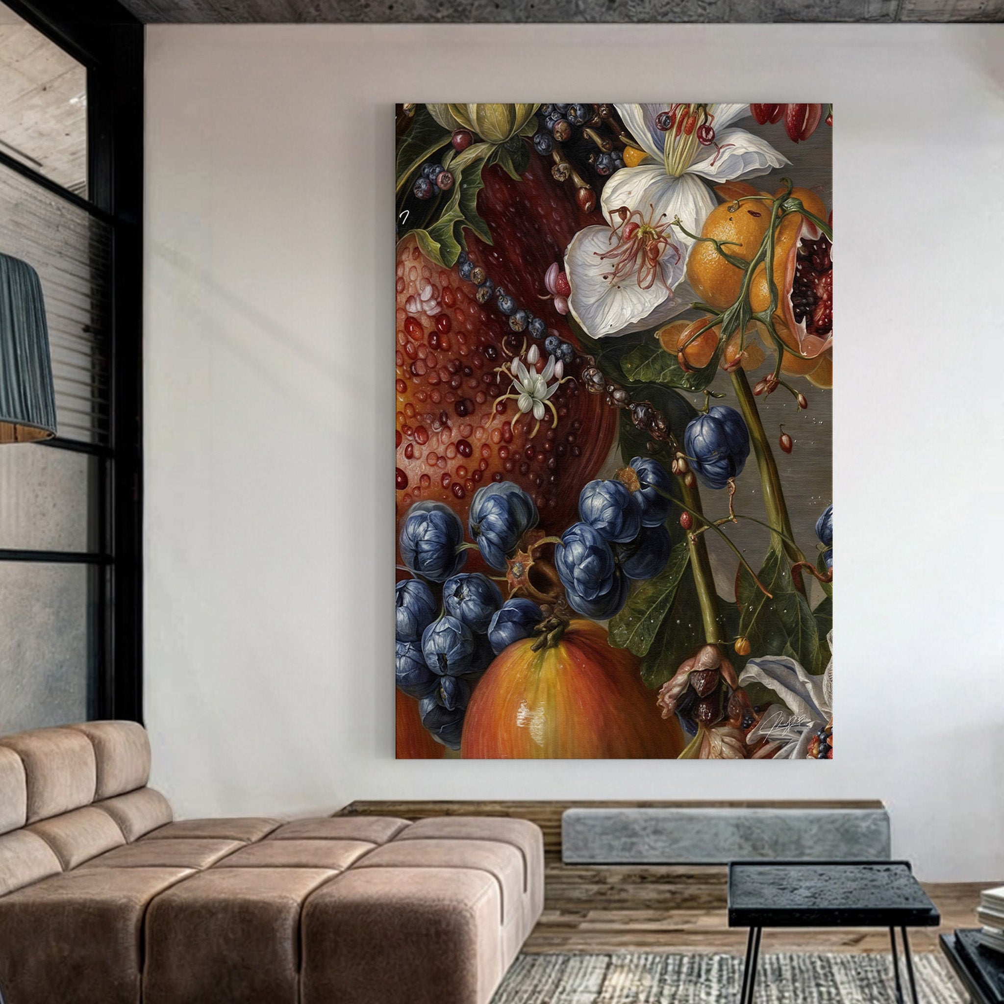 Canvas Print: "Baroque Bounty" on sale at MyriadMart