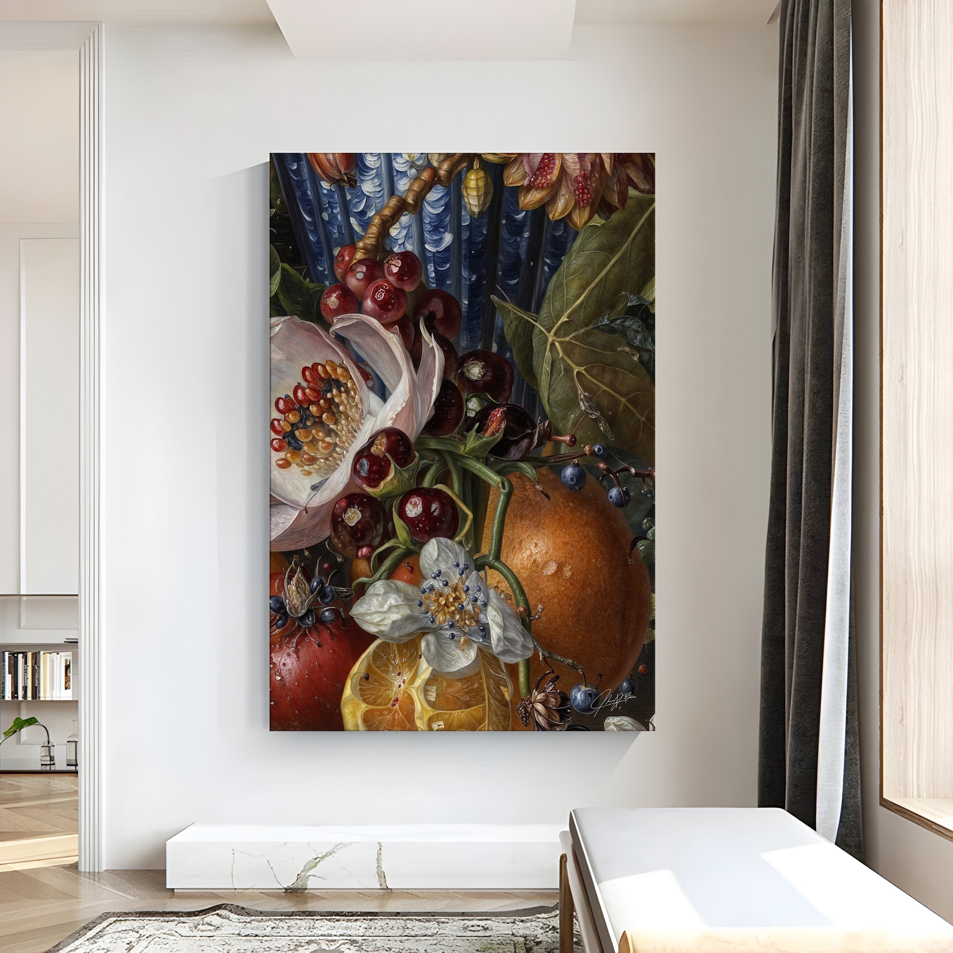 Canvas Print: "Baroque Bounty III" on sale at MyriadMart