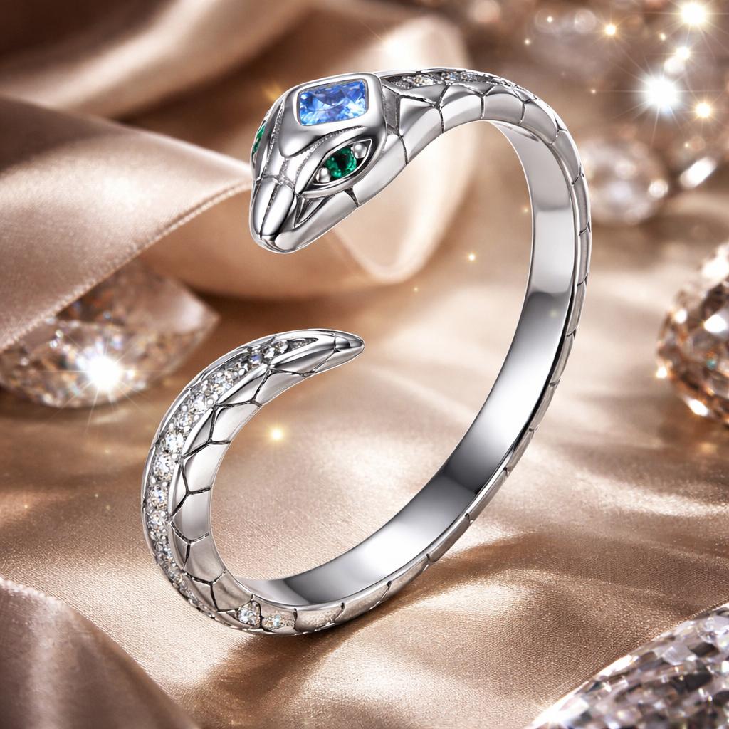 925 Sterling Silver Oxidized Ring with Pavé Setting CZ for Women on sale at MyriadMart