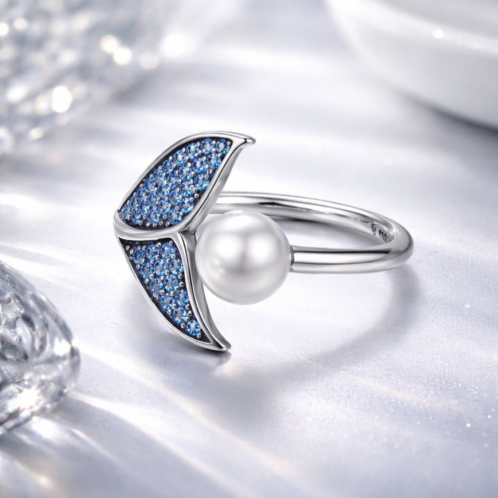 S925 Sterling Silver Ring with Unique Design on sale at MyriadMart