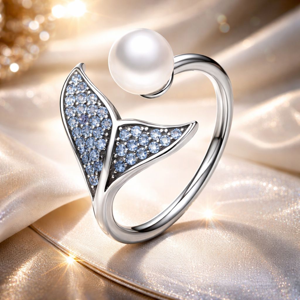 S925 Sterling Silver Ring with Unique Design on sale at MyriadMart