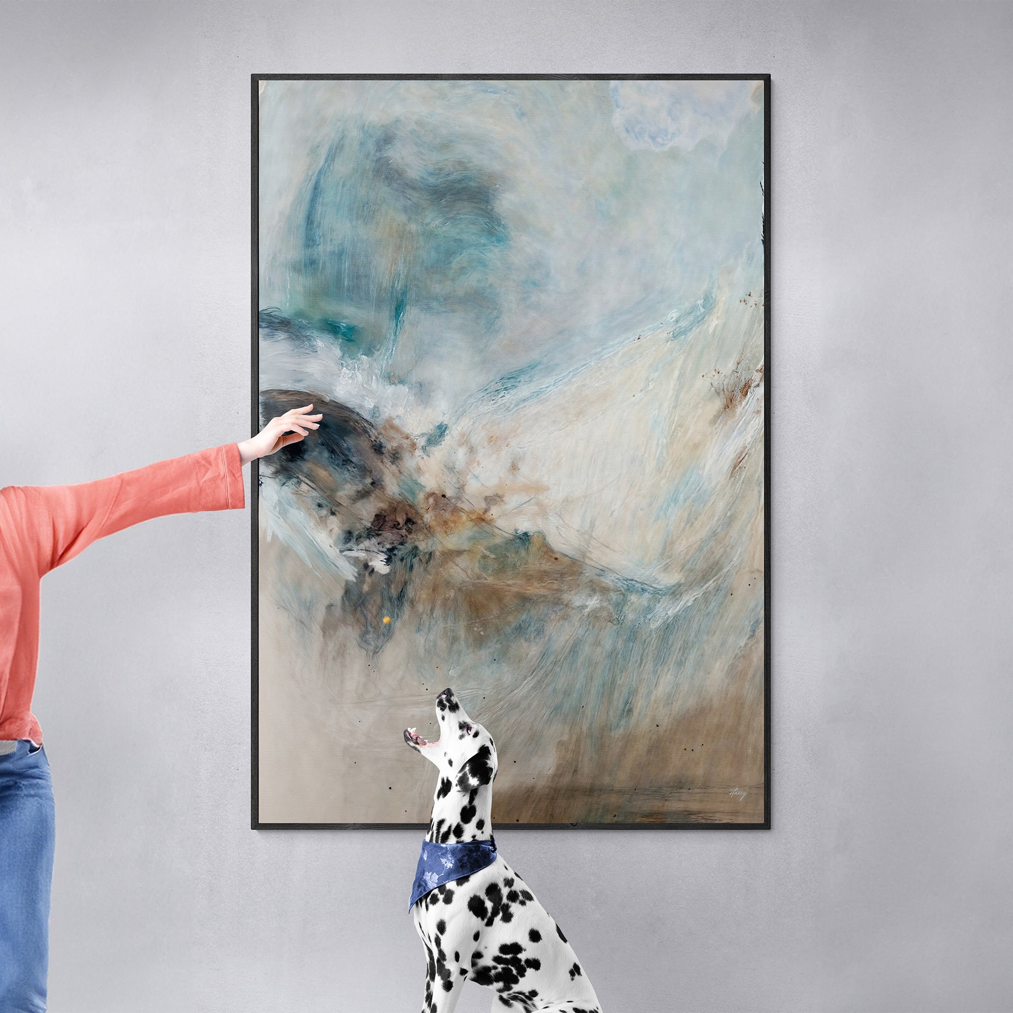 Canvas Print: "Whispering Coast II" on sale at MyriadMart