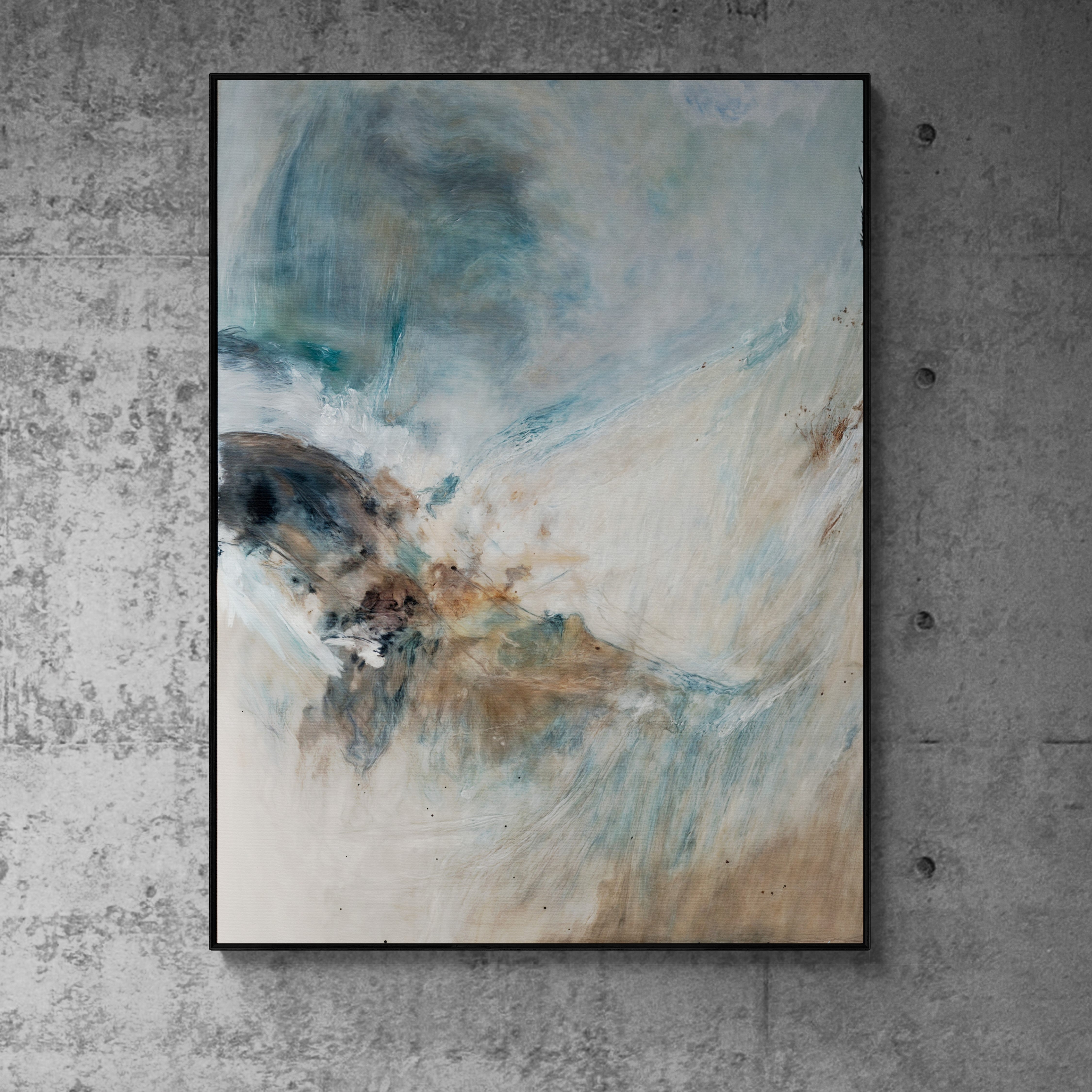 Canvas Print: "Whispering Coast II" on sale at MyriadMart