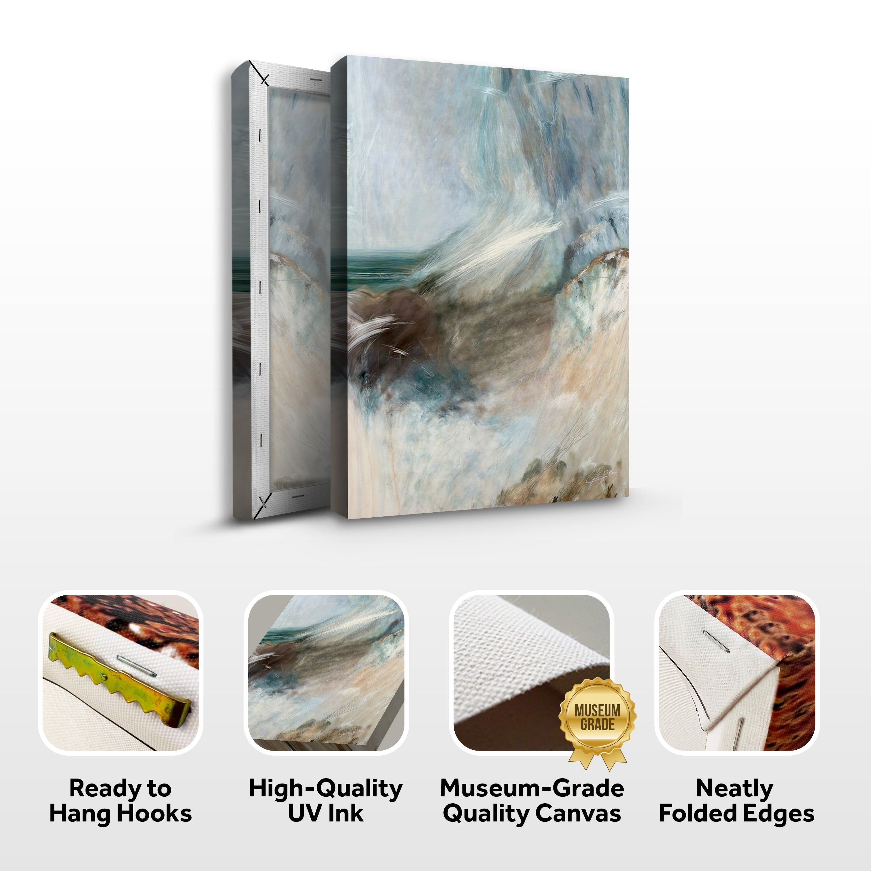 Canvas Print: "Whispering Coast" on sale at MyriadMart