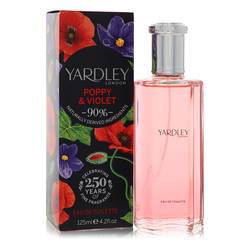 Yardley Poppy & Violet Eau De Toilette Spray By Yardley London - MyriadMart