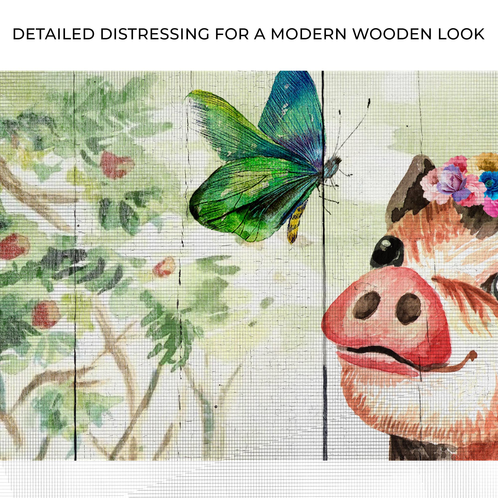 Cute Little Pig Canvas Wall Art on sale at MyriadMart