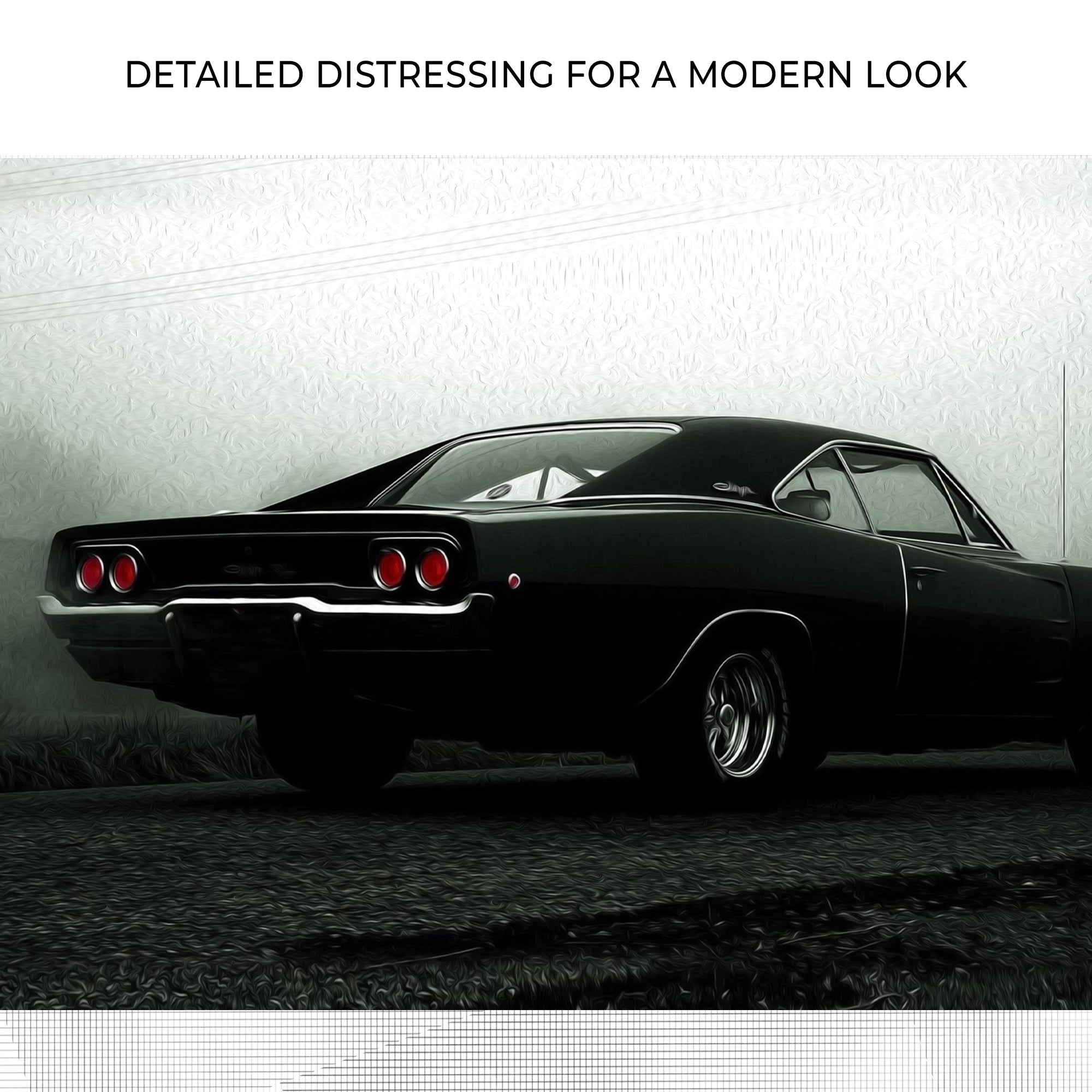 Race Car Vintage Canvas Wall Art on sale at MyriadMart