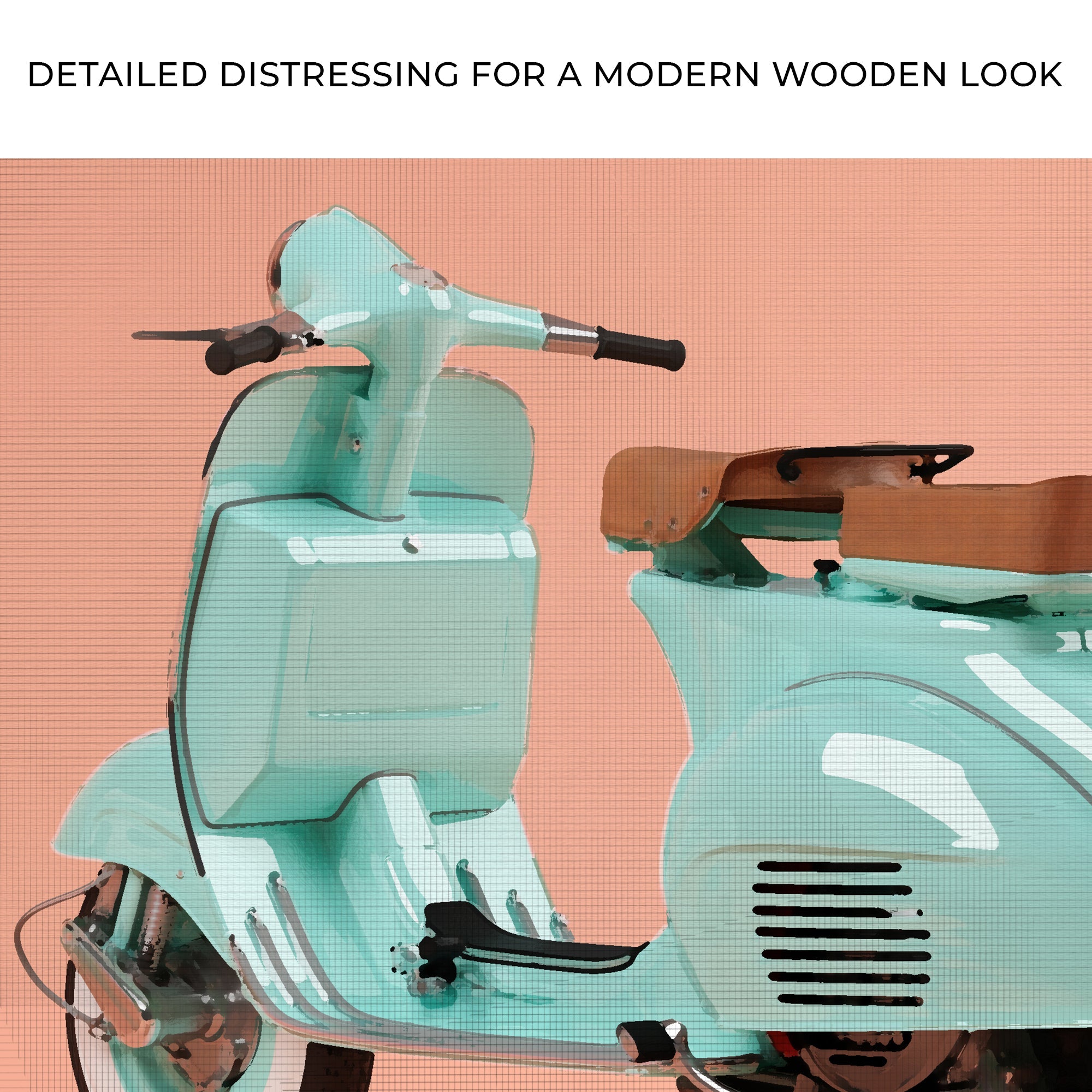 Scooter Motorcycle Rare Vespa Canvas Wall Art on sale at MyriadMart