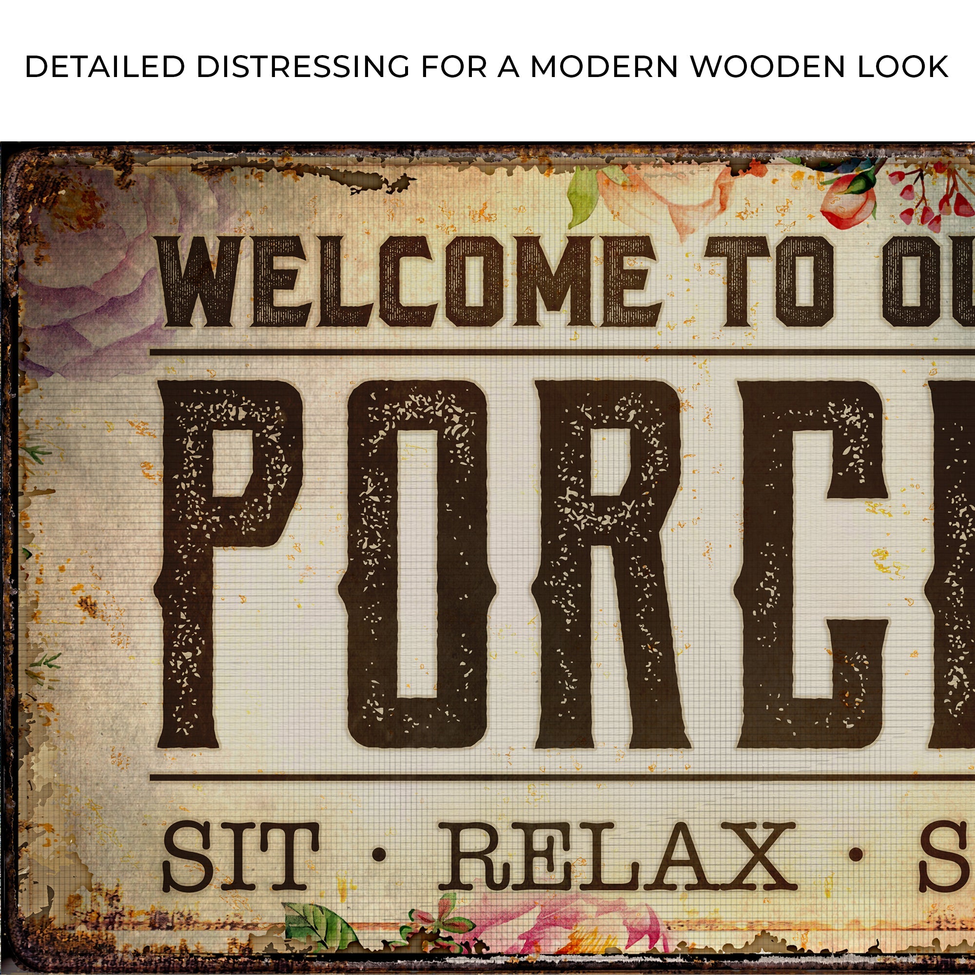 Welcome To Our Porch Sign III on sale at MyriadMart