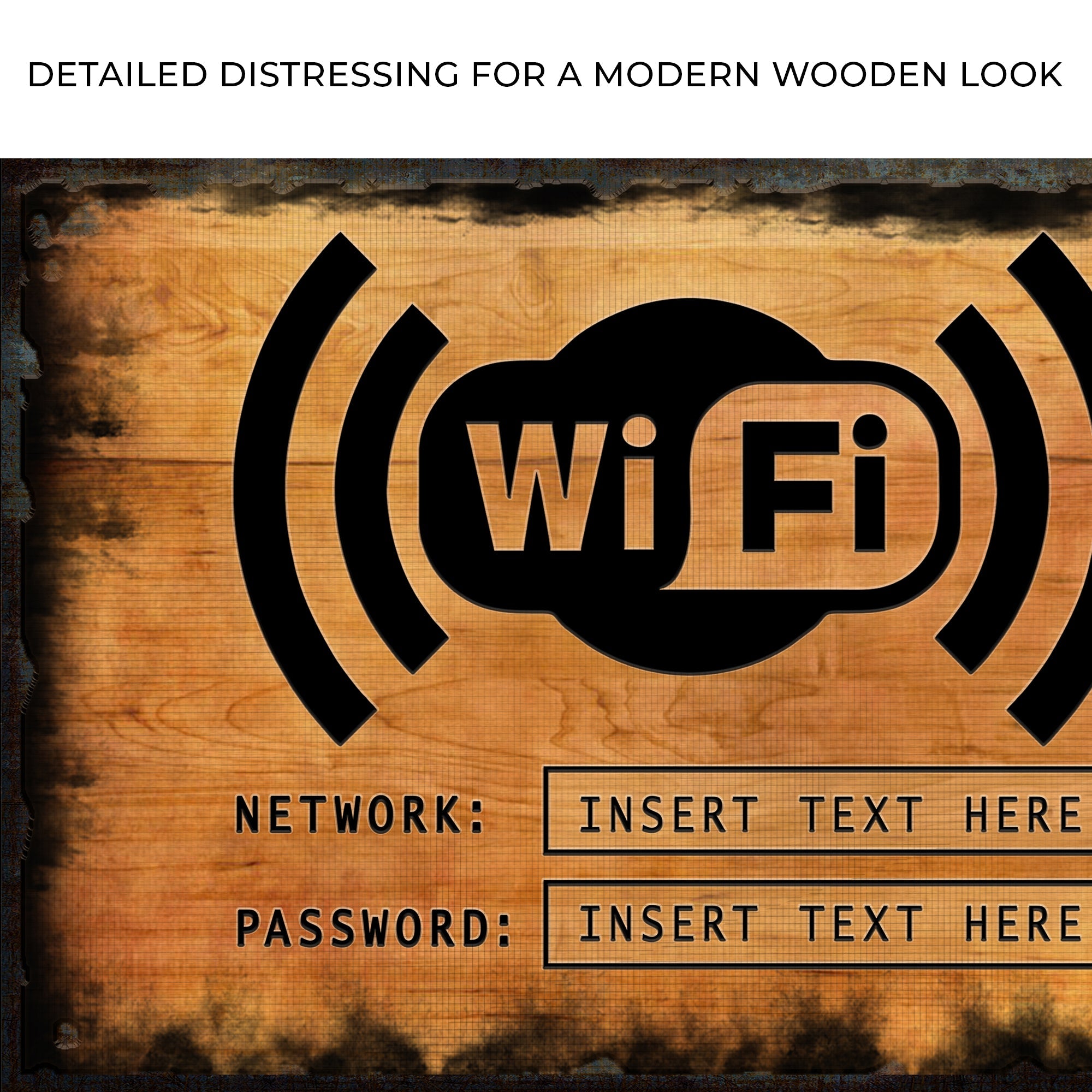 Wifi Password Sign II on sale at MyriadMart