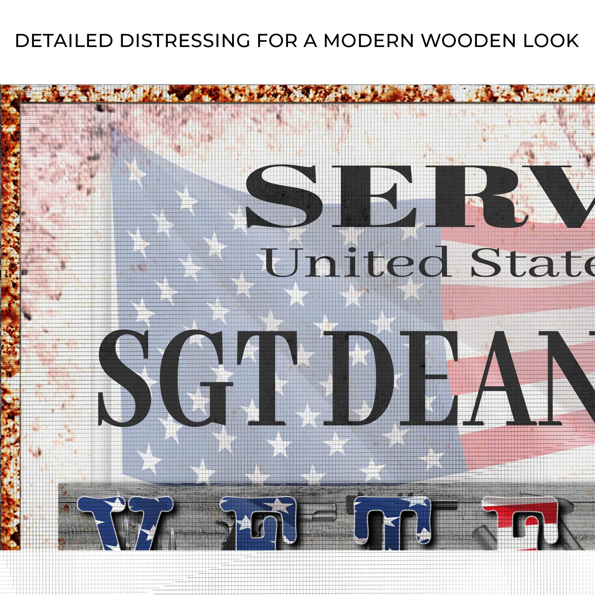 Thank You For Your Service Veterans Sign on sale at MyriadMart