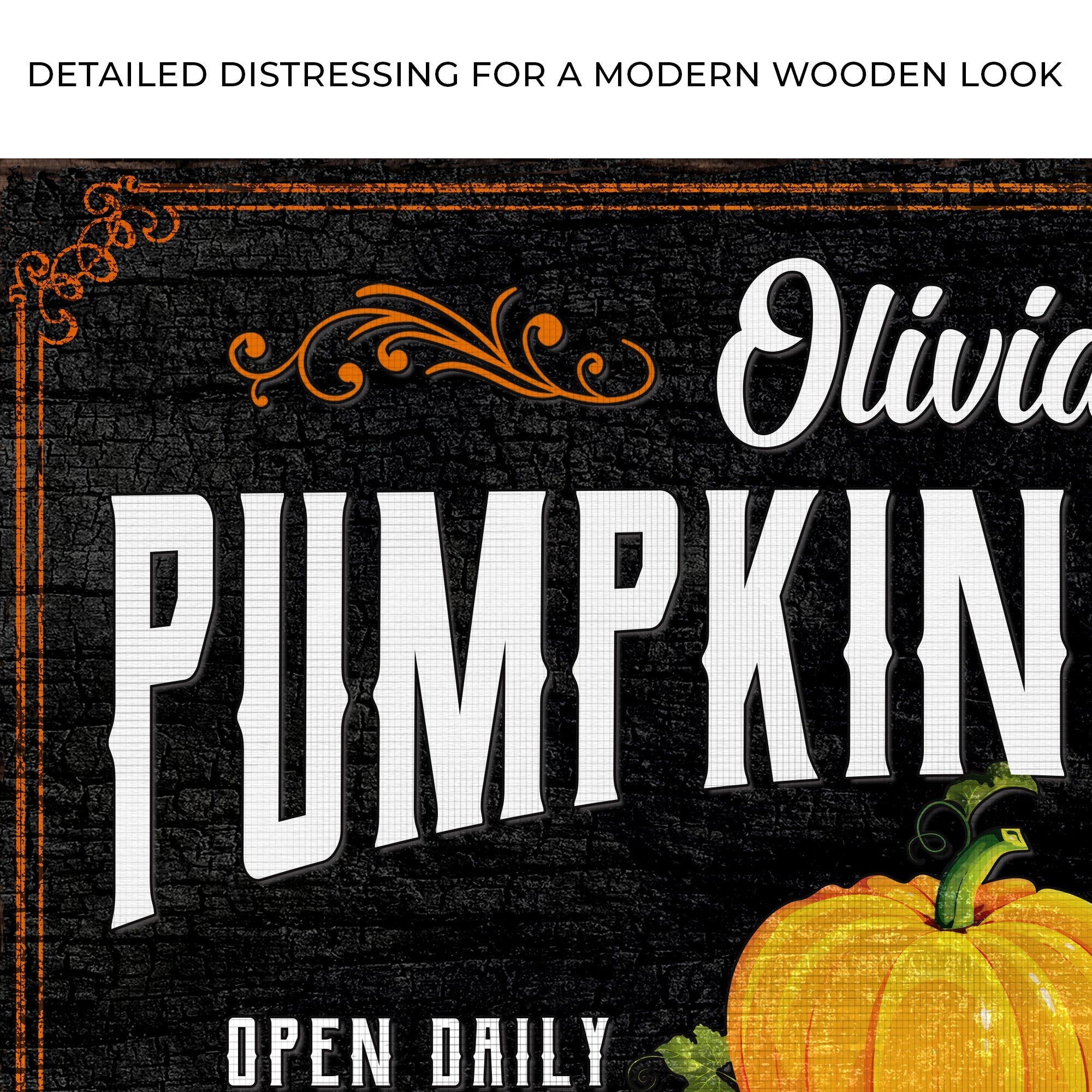 Pumpkin Patch Sign IV on sale at MyriadMart