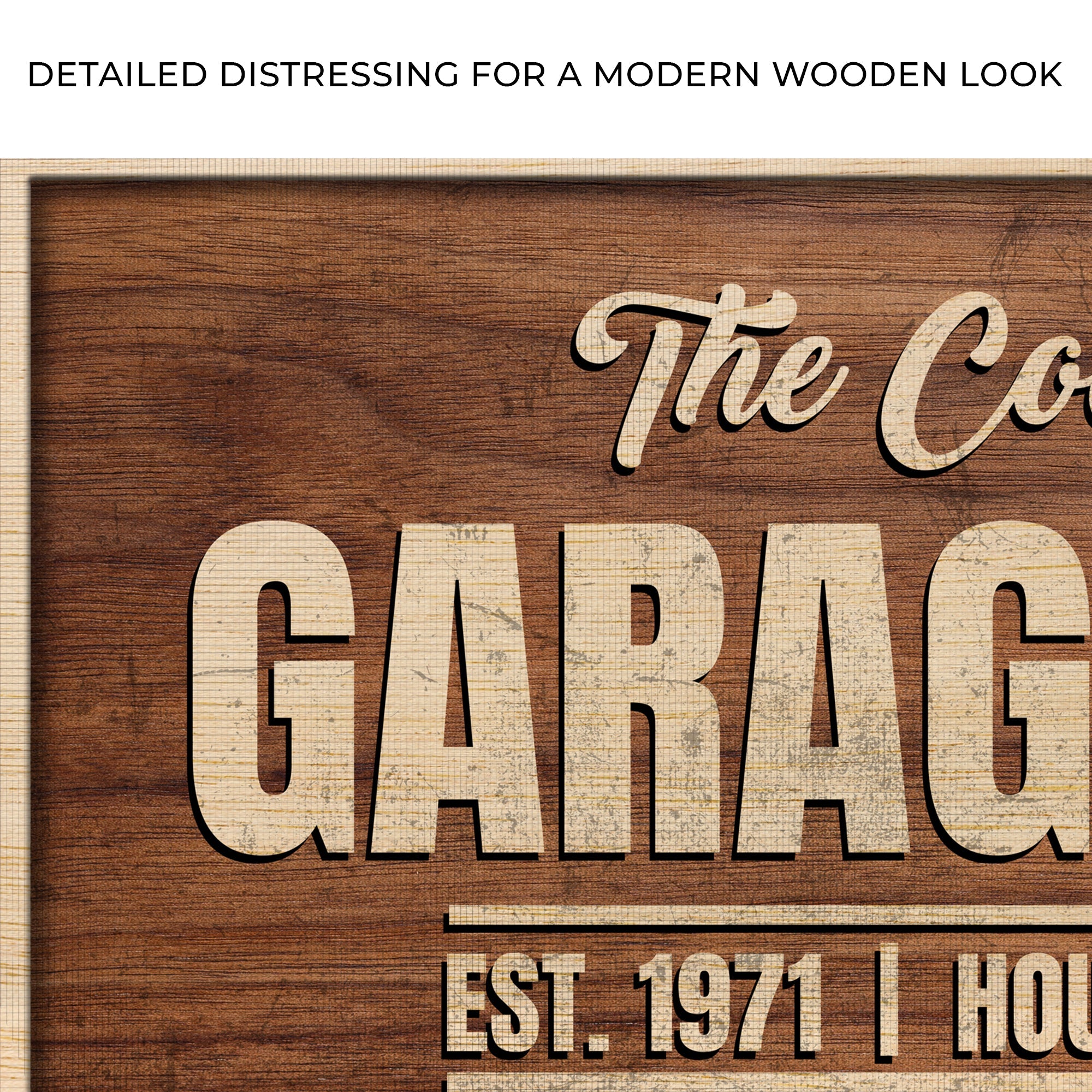 Rustic Garage Bar Wood Sign on sale at MyriadMart