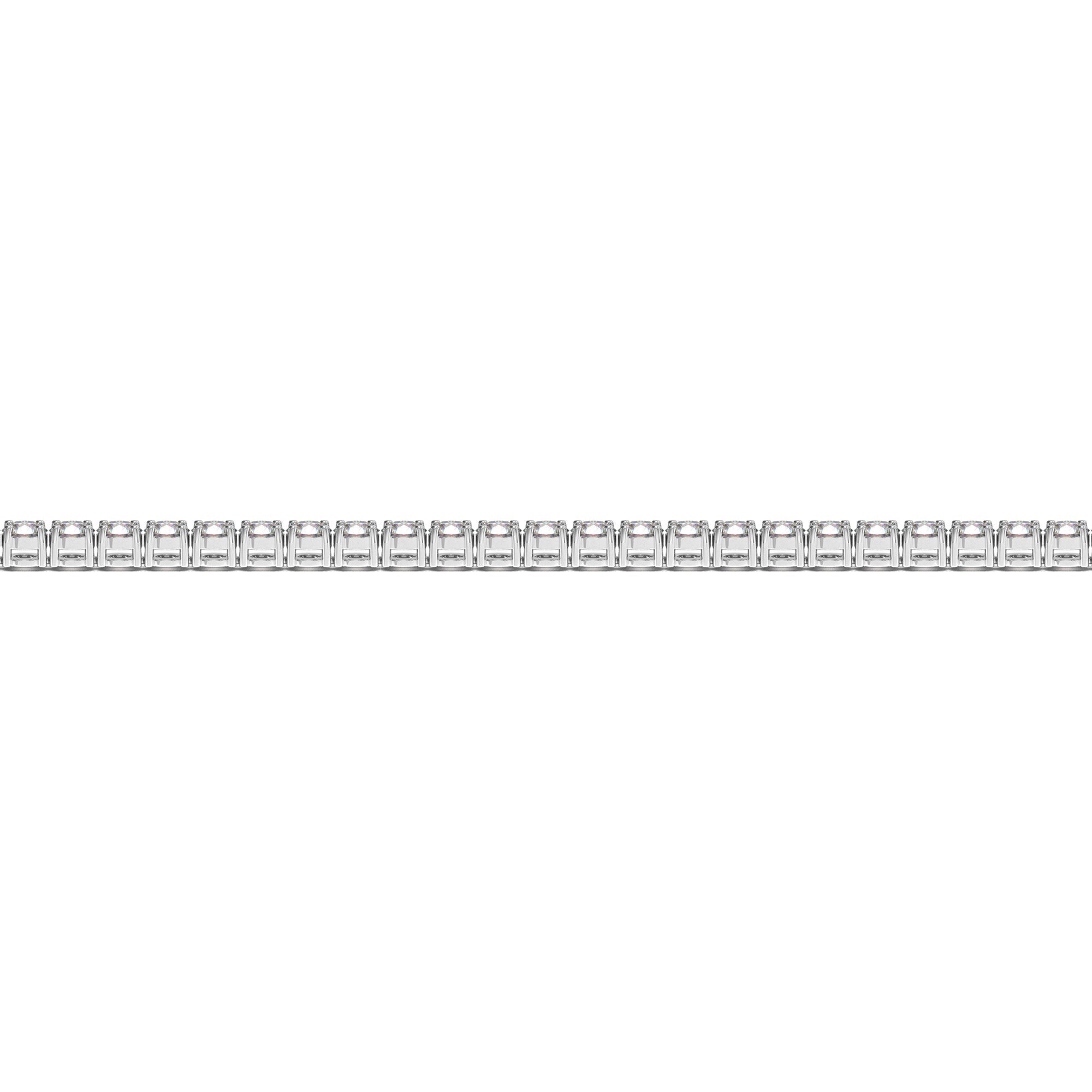 Lab Grown Round Diamond Tennis Bracelet in 14k White Gold 2 cctw F/G VS2/SI1 on sale at MyriadMart