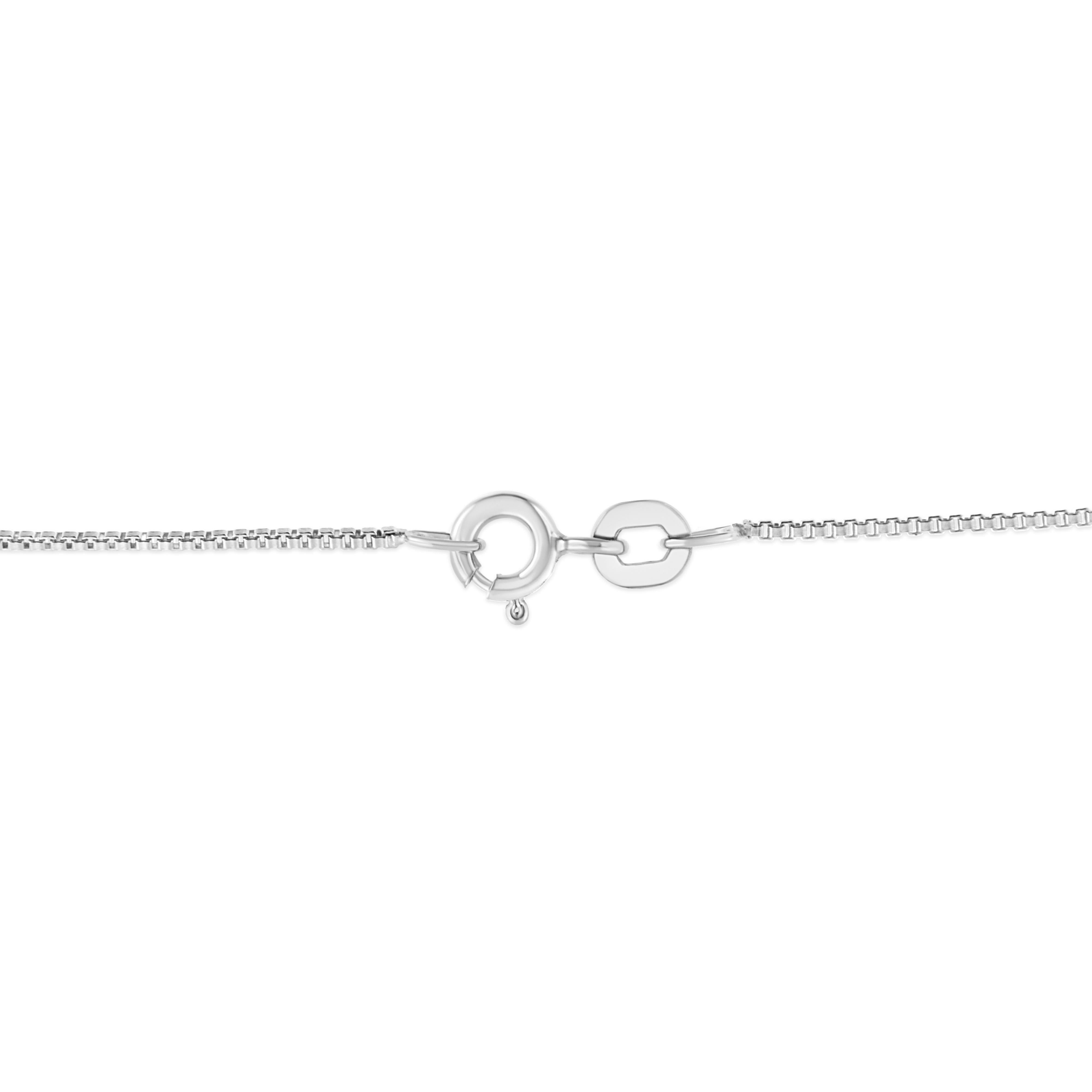 .925 Sterling Silver 1/2 Cttw Prong Set Treated Green Diamond Floral Cluster 18" Pendant Necklace Green Color, I1-I2 Clarity on sale at MyriadMart