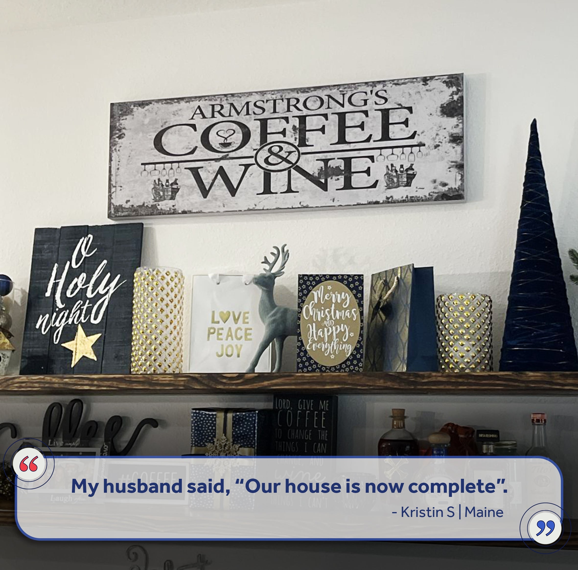 Coffee and Wine Sign on sale at MyriadMart